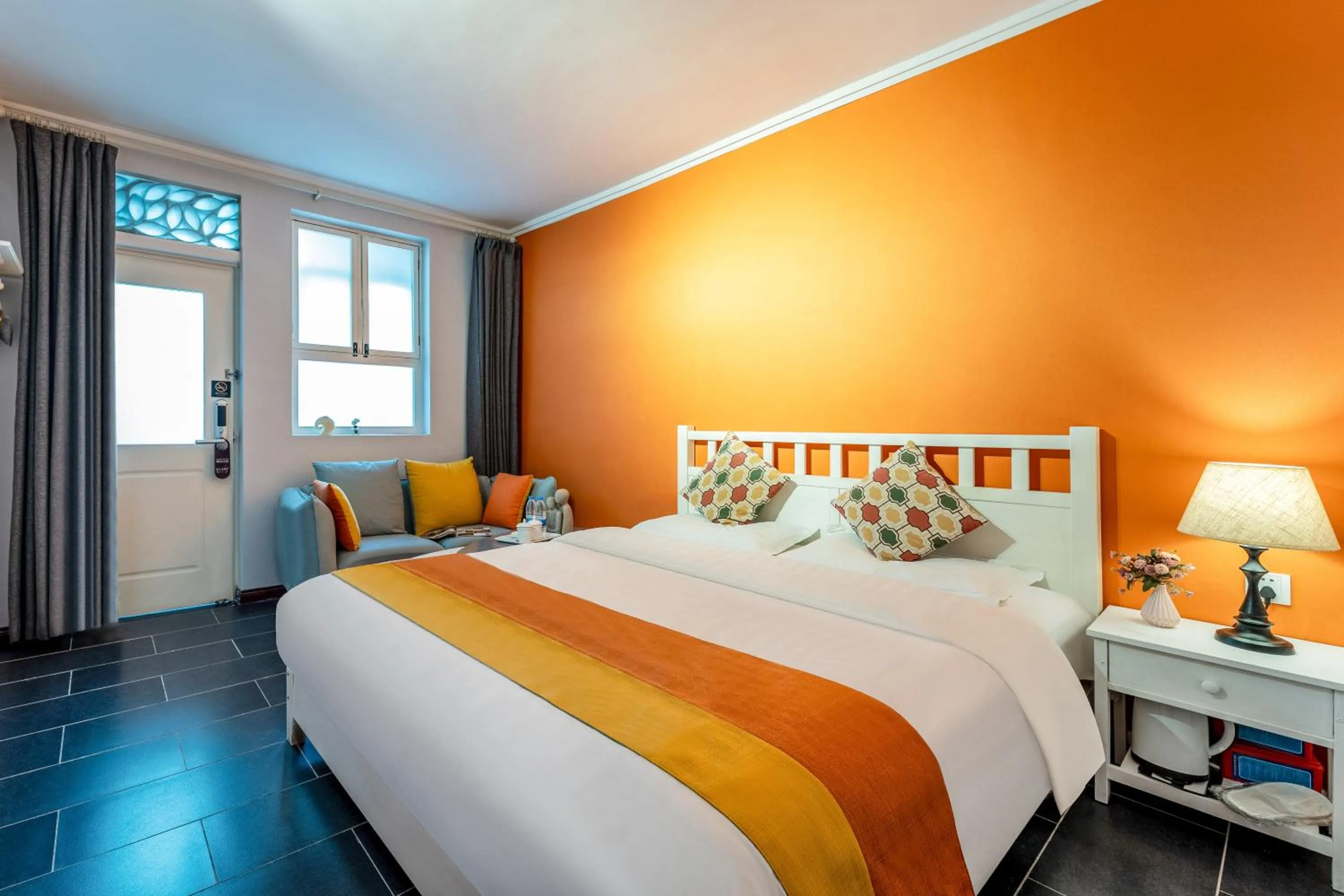 Bed in Xi'an See Tang Guesthouse