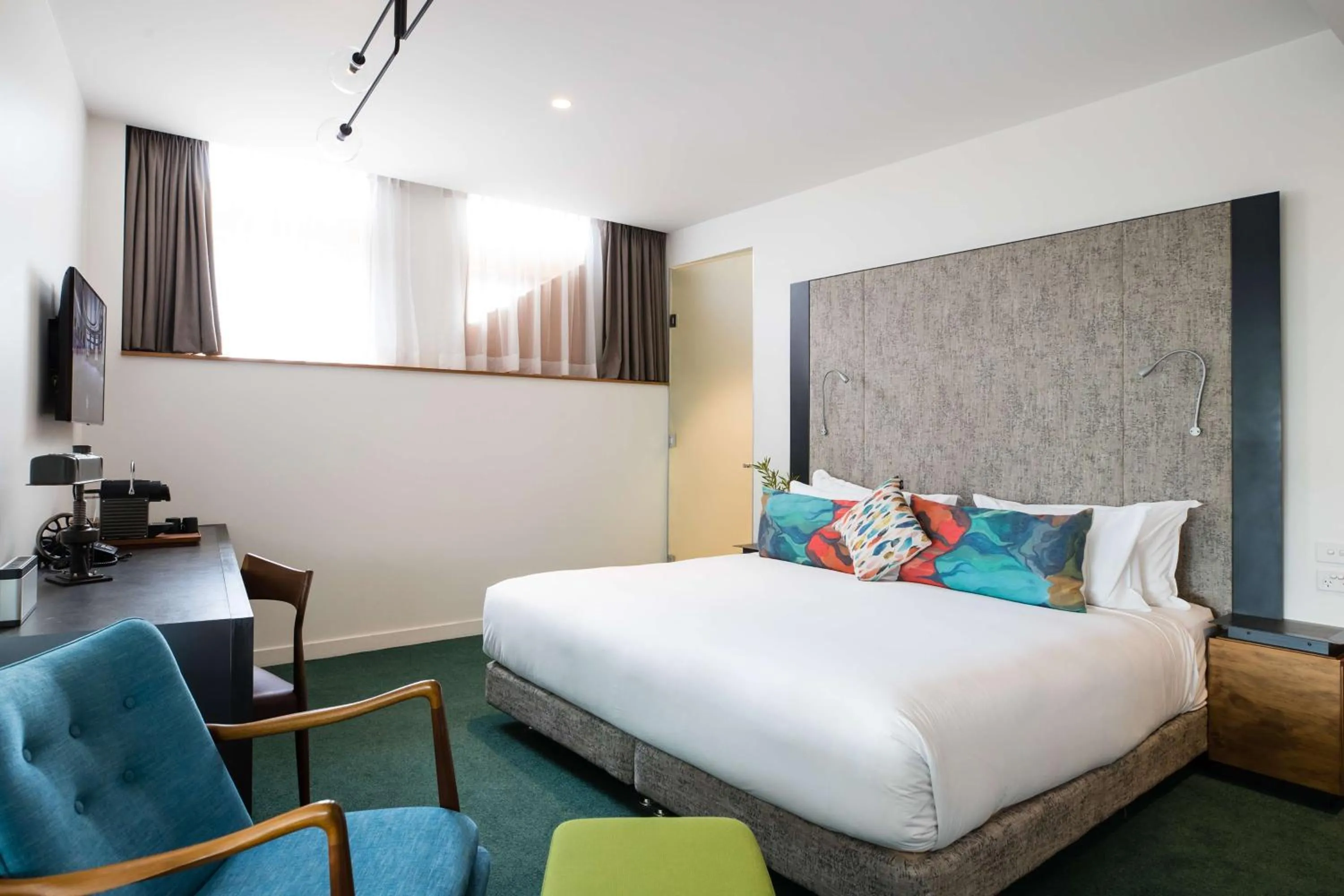 Bedroom, Bed in The Old Clare by Ode Hotels