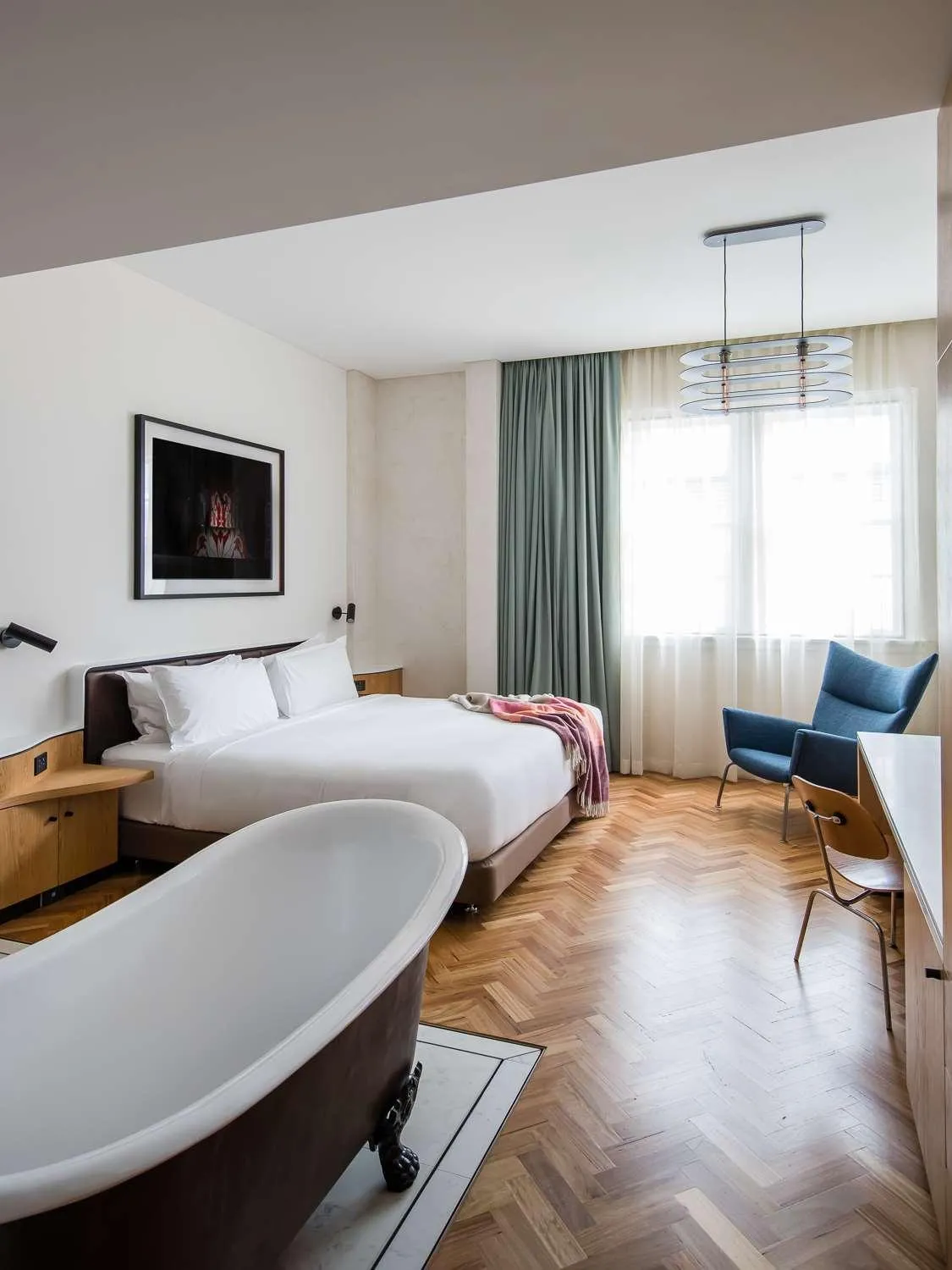 Bedroom, Bed in The Old Clare by Ode Hotels