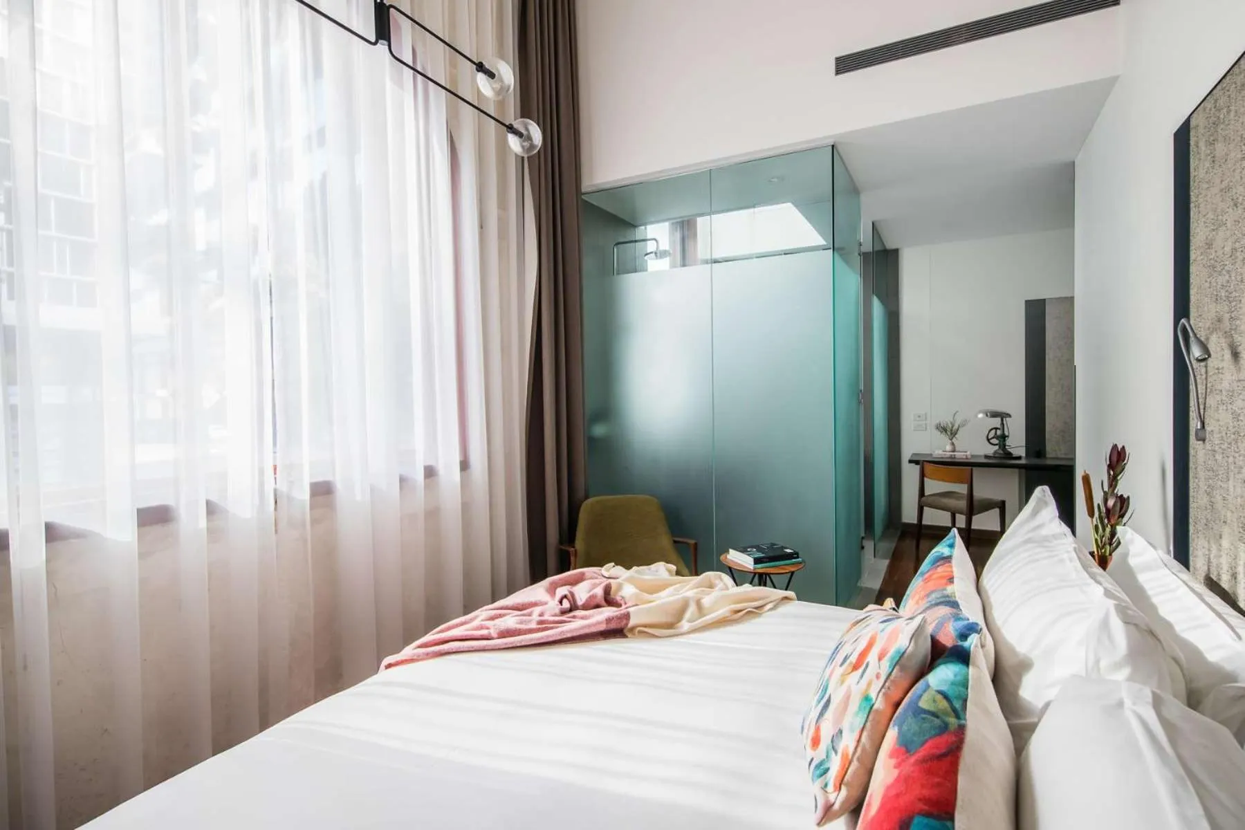 Bedroom, Bed in The Old Clare by Ode Hotels