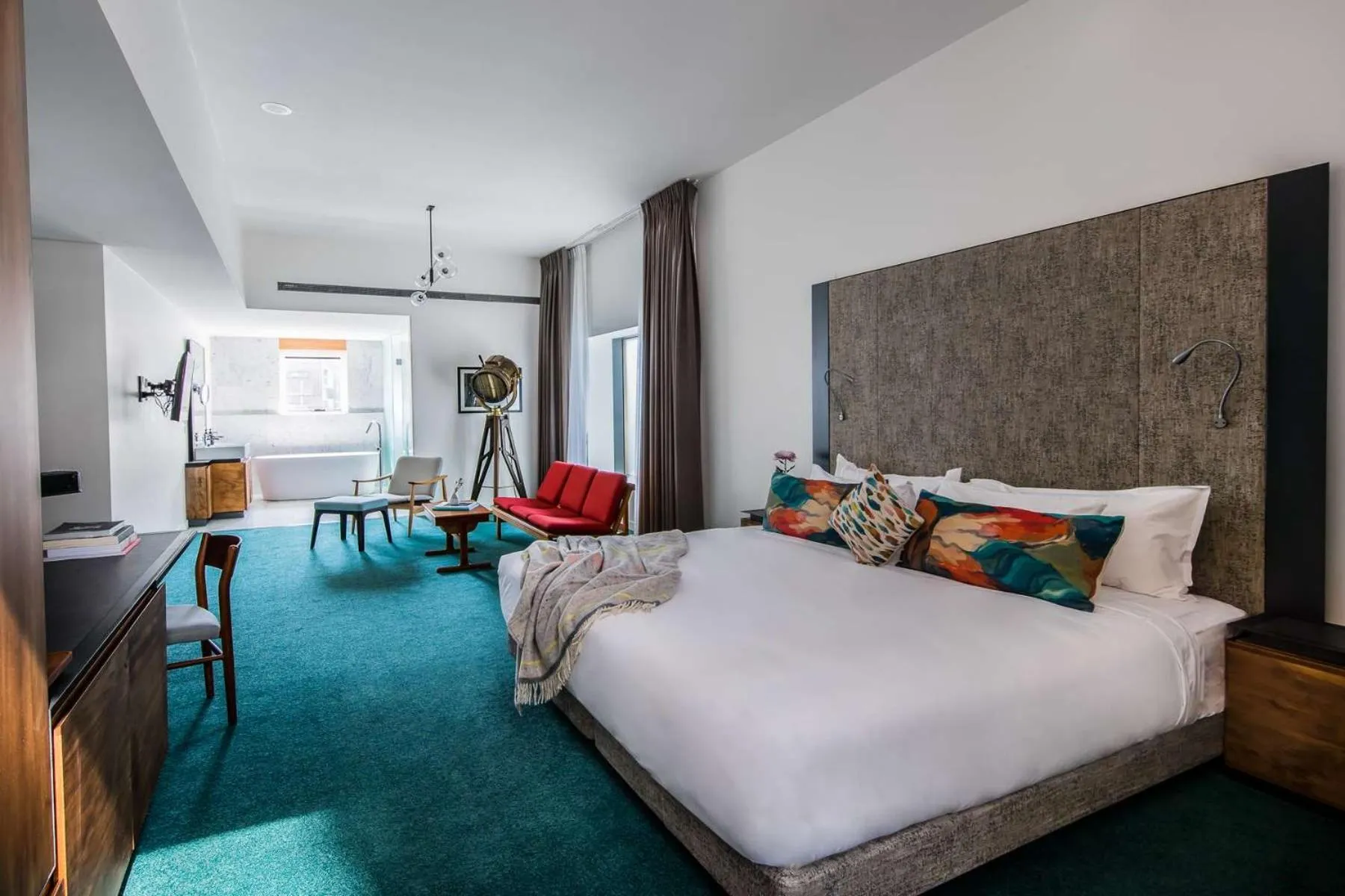 Bedroom, Bed in The Old Clare by Ode Hotels