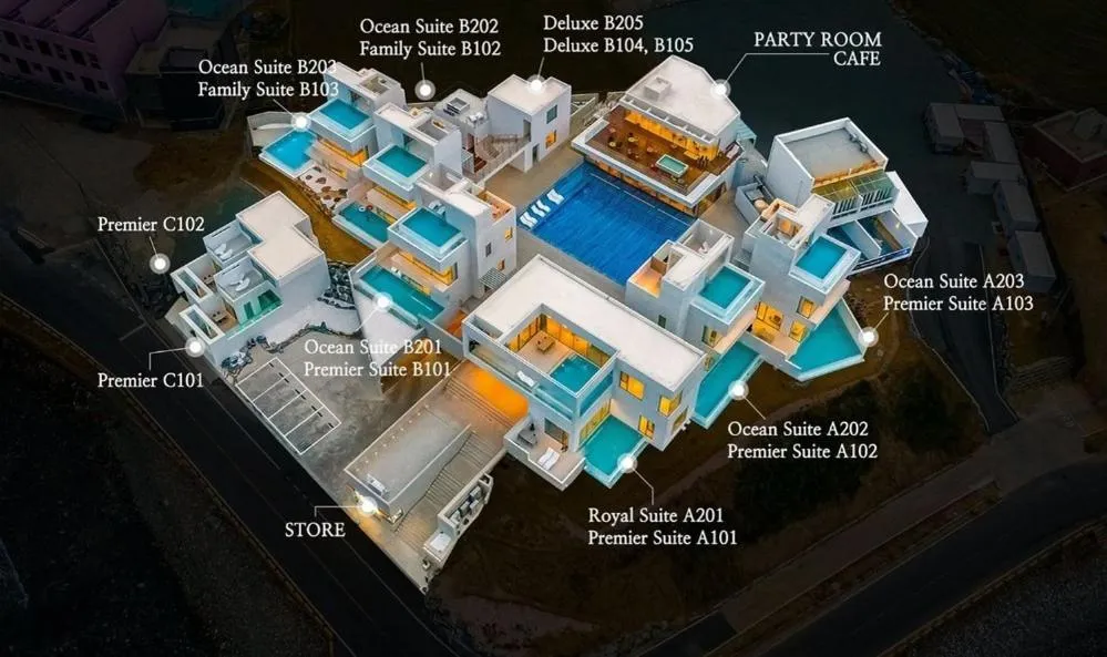 Pohang Starscape Pool Villa