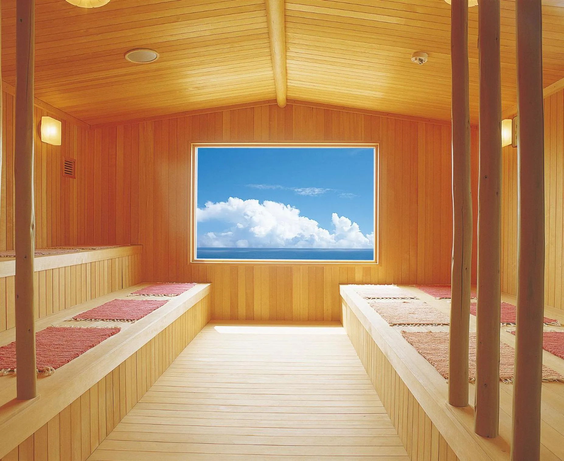 Sauna, Bed in Shizuoka Country Hamaoka Course & Hotel