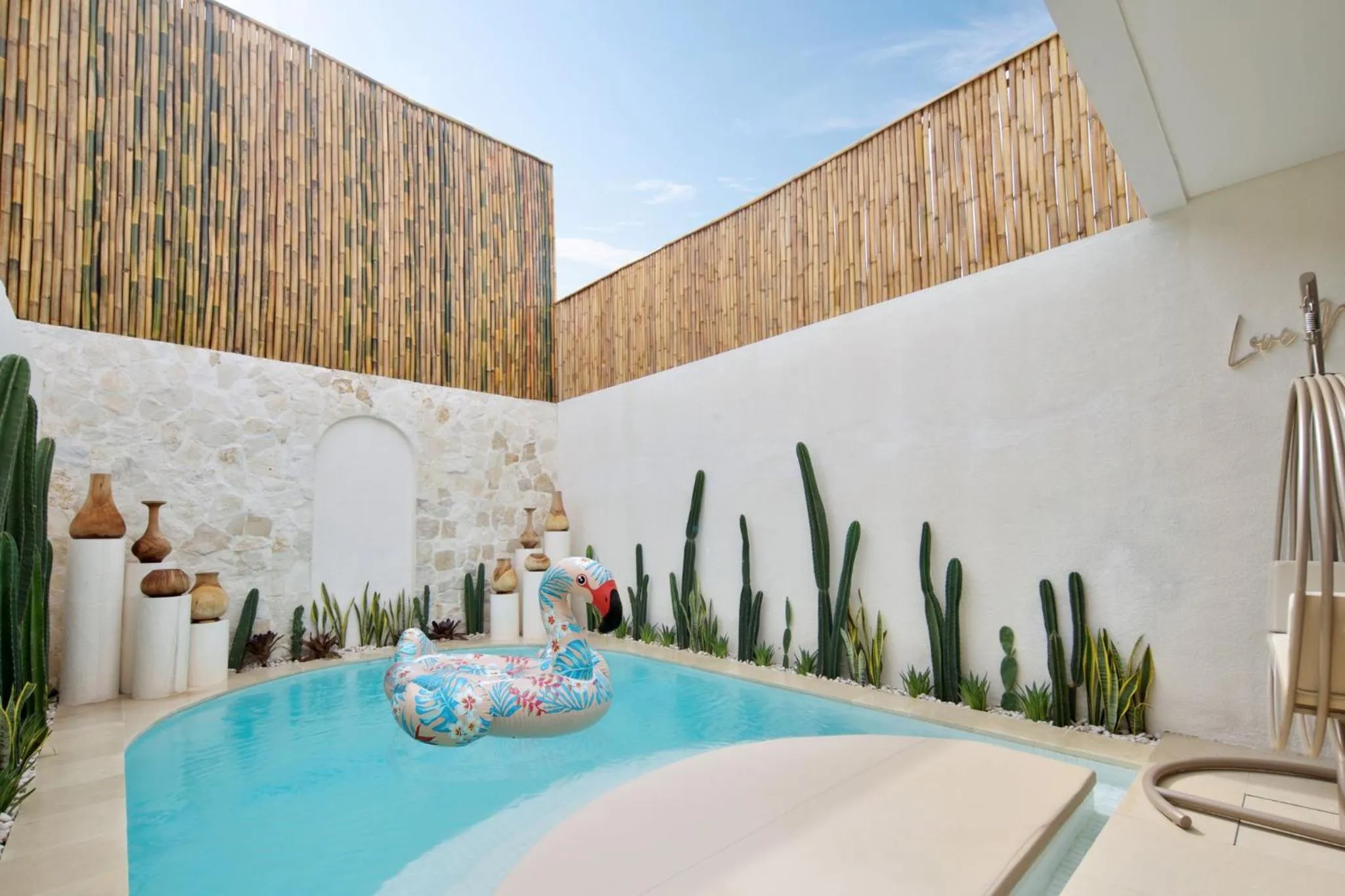 Swimming pool in The Arden Villa Uluwatu by Ini Vie Hospitality