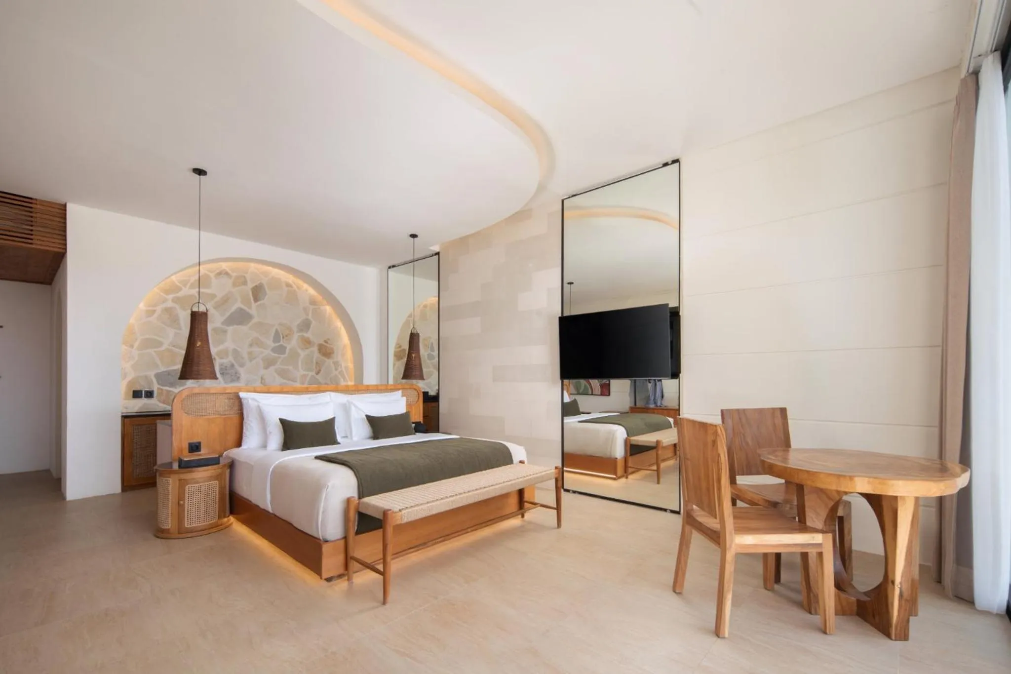 Bedroom, Bed in The Arden Villa Uluwatu by Ini Vie Hospitality