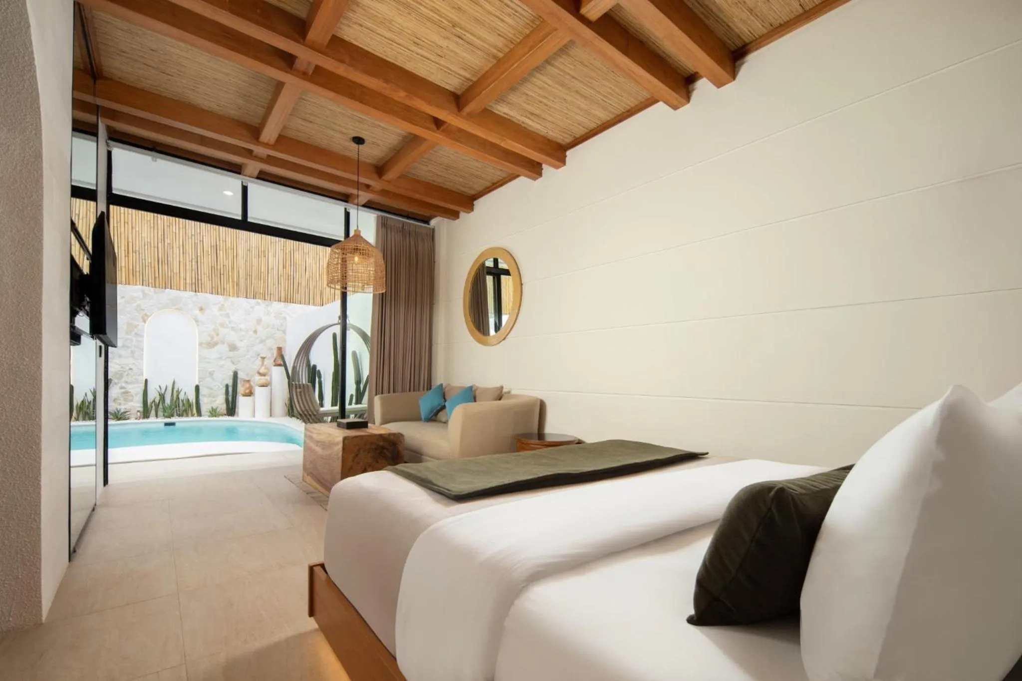 Bedroom, Bed in The Arden Villa Uluwatu by Ini Vie Hospitality