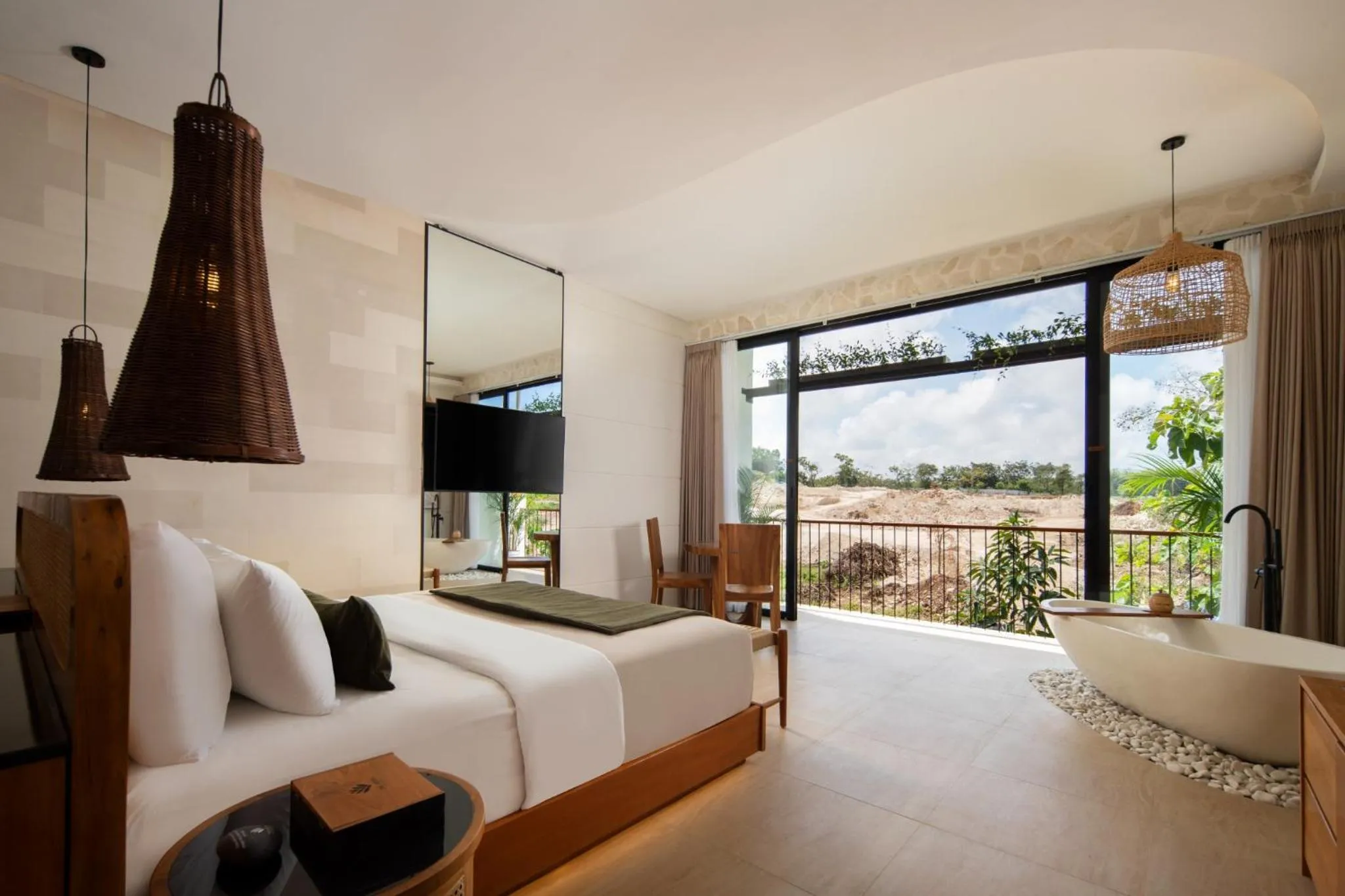 Bedroom, Bed in The Arden Villa Uluwatu by Ini Vie Hospitality