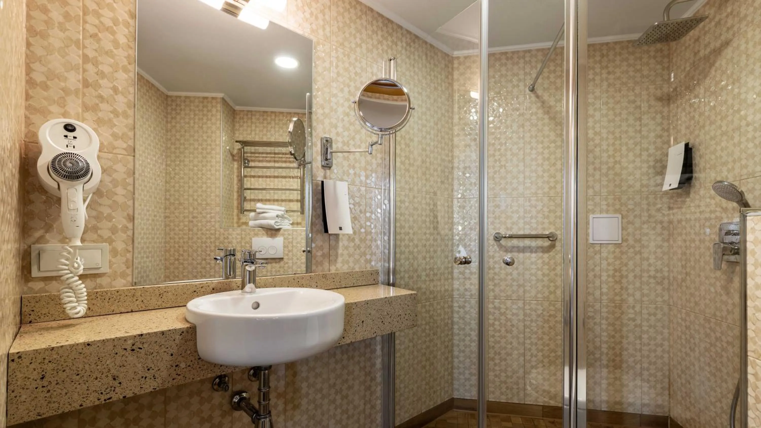 Shower in Wellton Riga Hotel & SPA