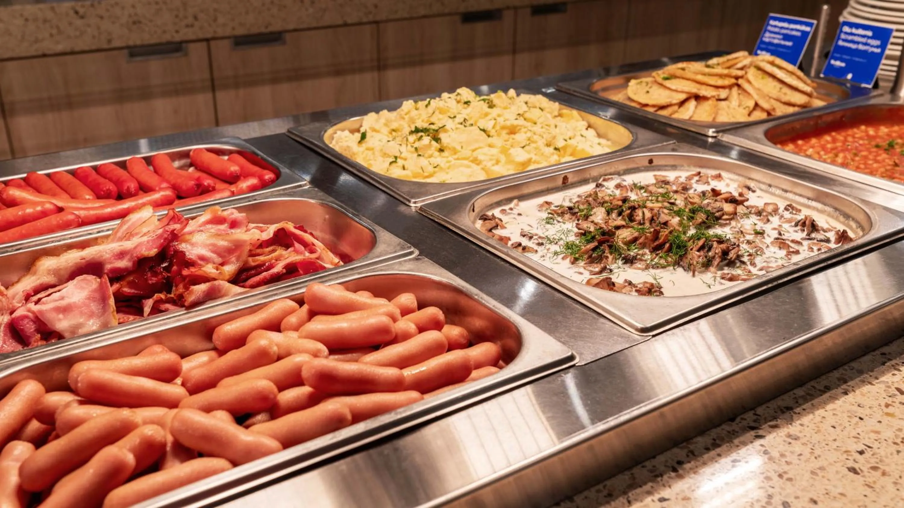 Buffet breakfast in Wellton Riga Hotel & SPA