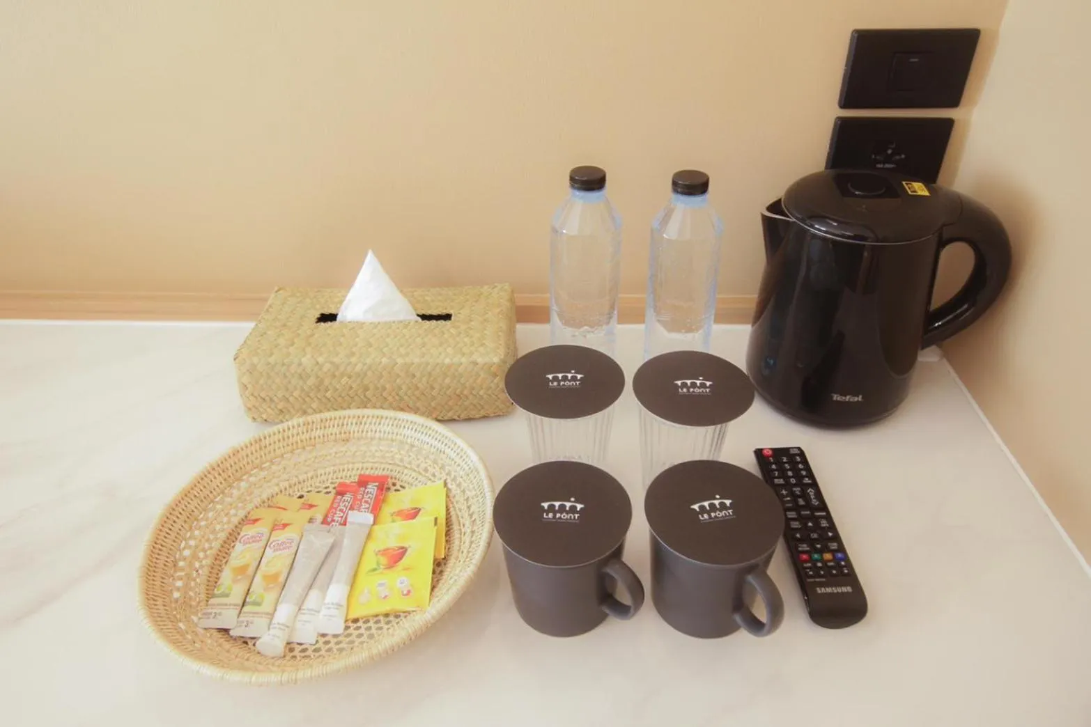 Coffee/tea facilities in LePont Riverfront Resort Nongkhai