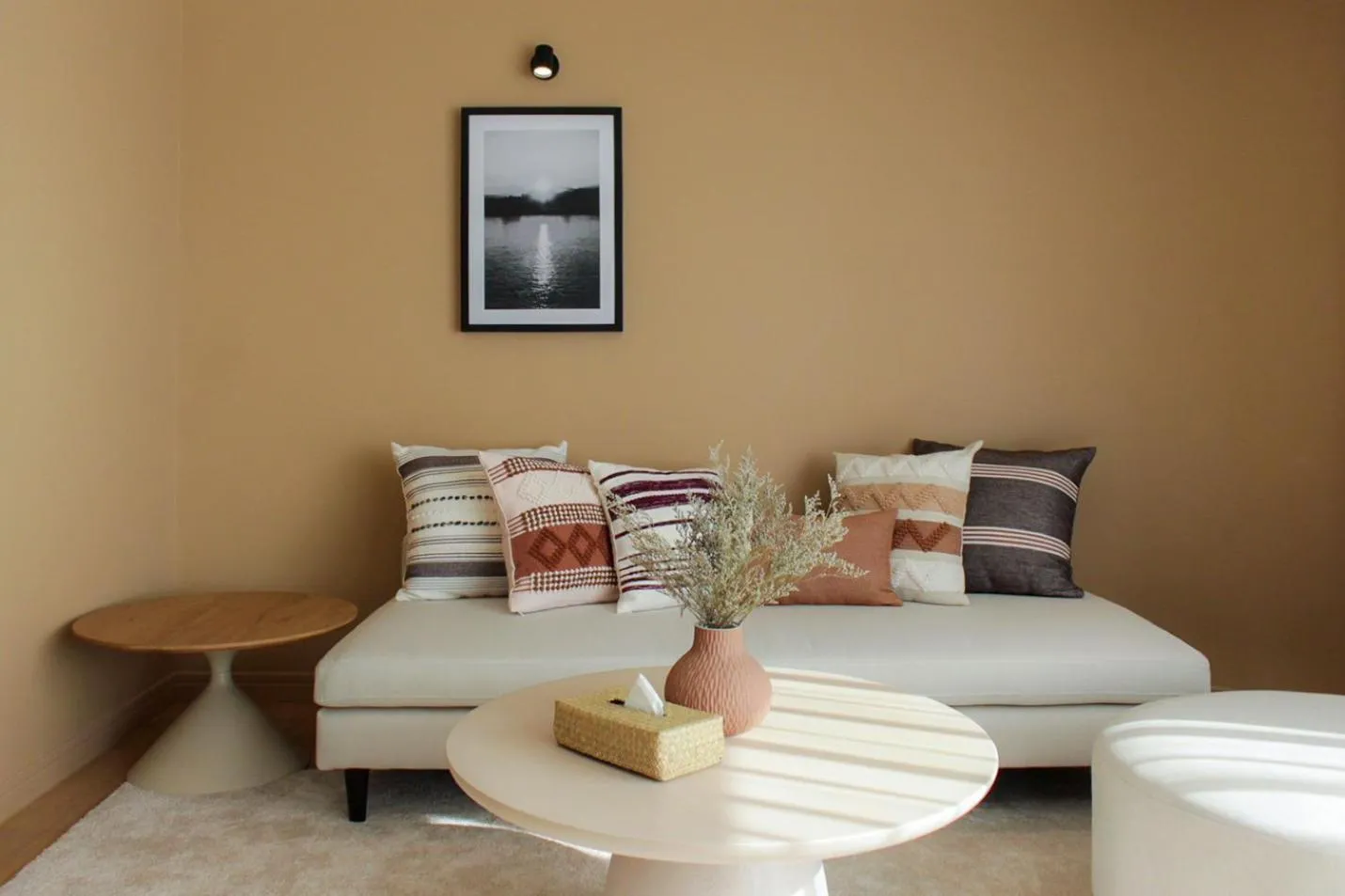 Living room in LePont Riverfront Resort Nongkhai