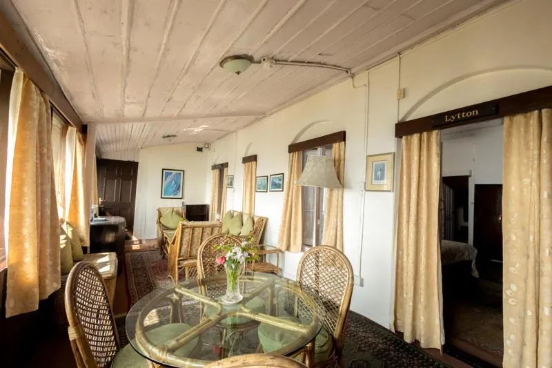 Seating area in Windamere Hotel - A Colonial Heritage