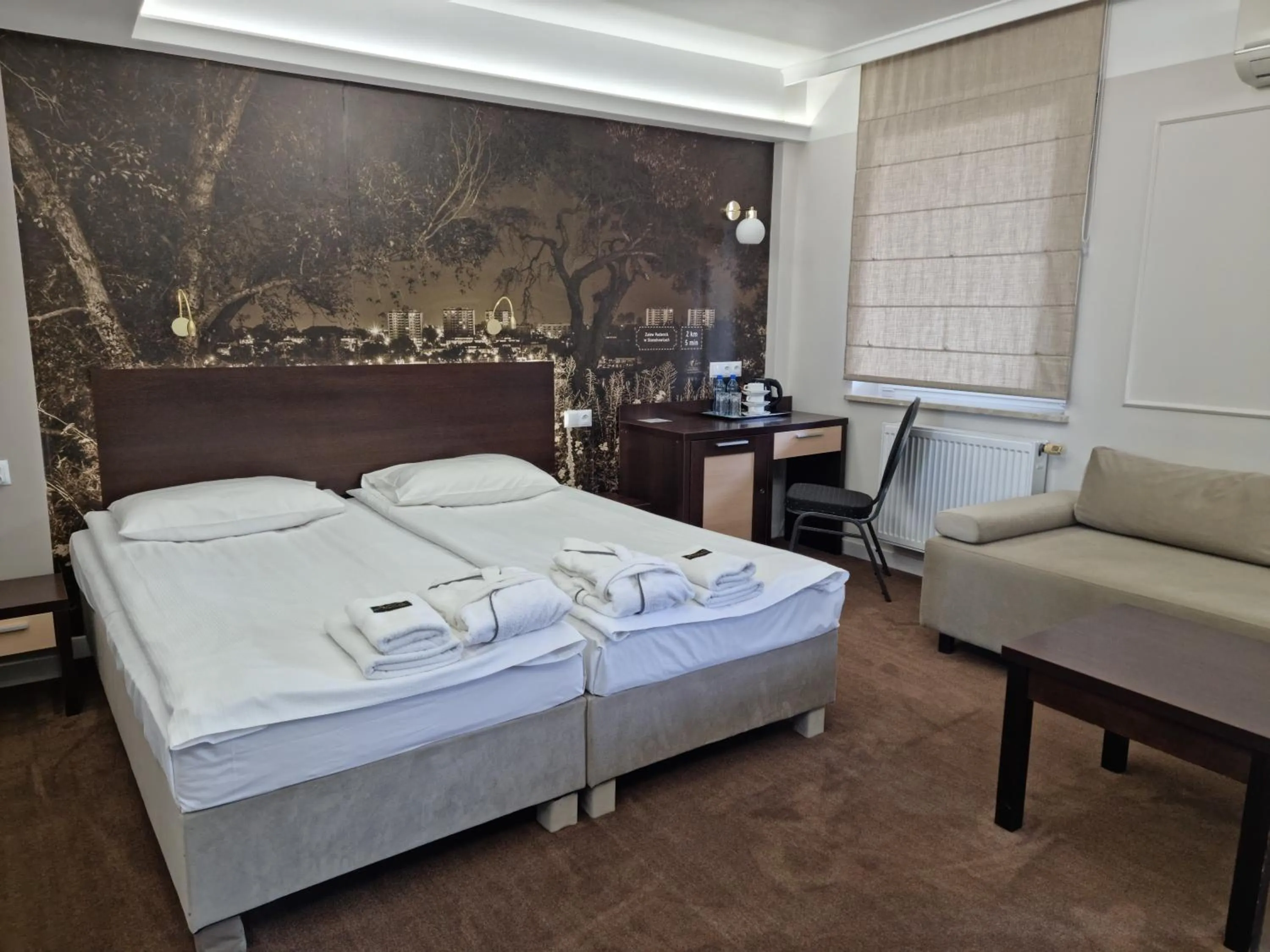 Bed in Hotel Senator Konferencje & SPA