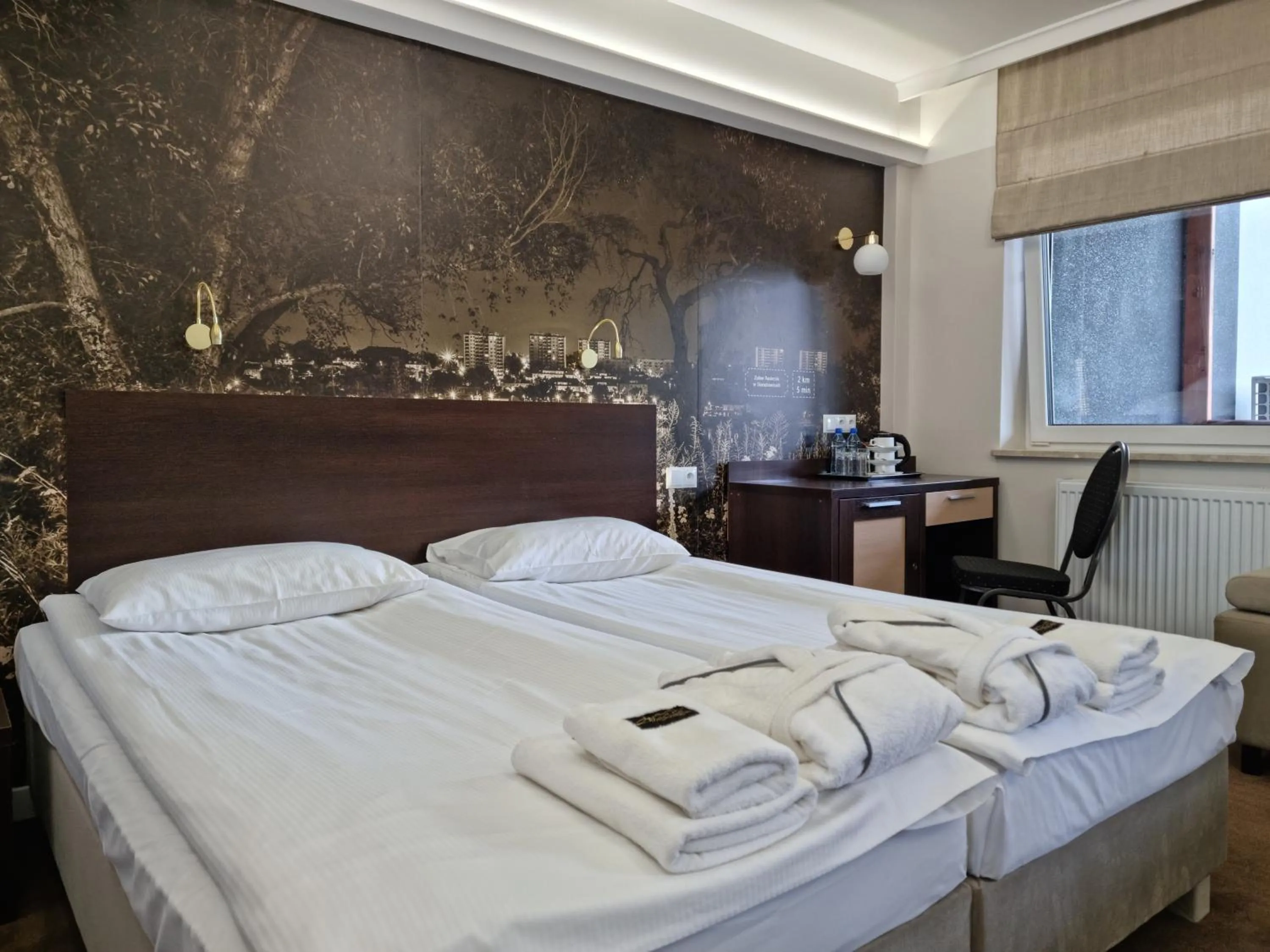 Bed in Hotel Senator Konferencje & SPA