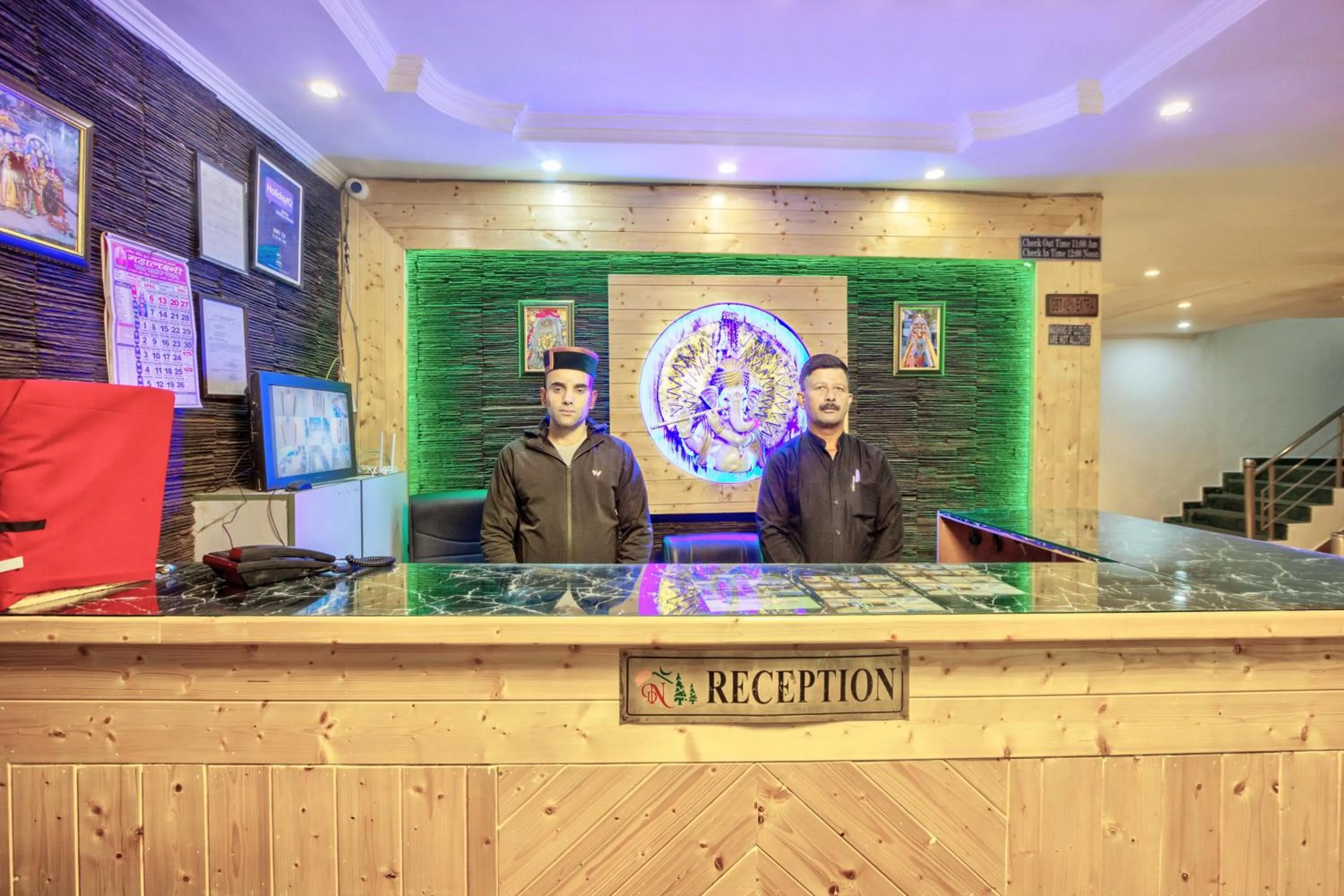 Staff in Hotel Day Night