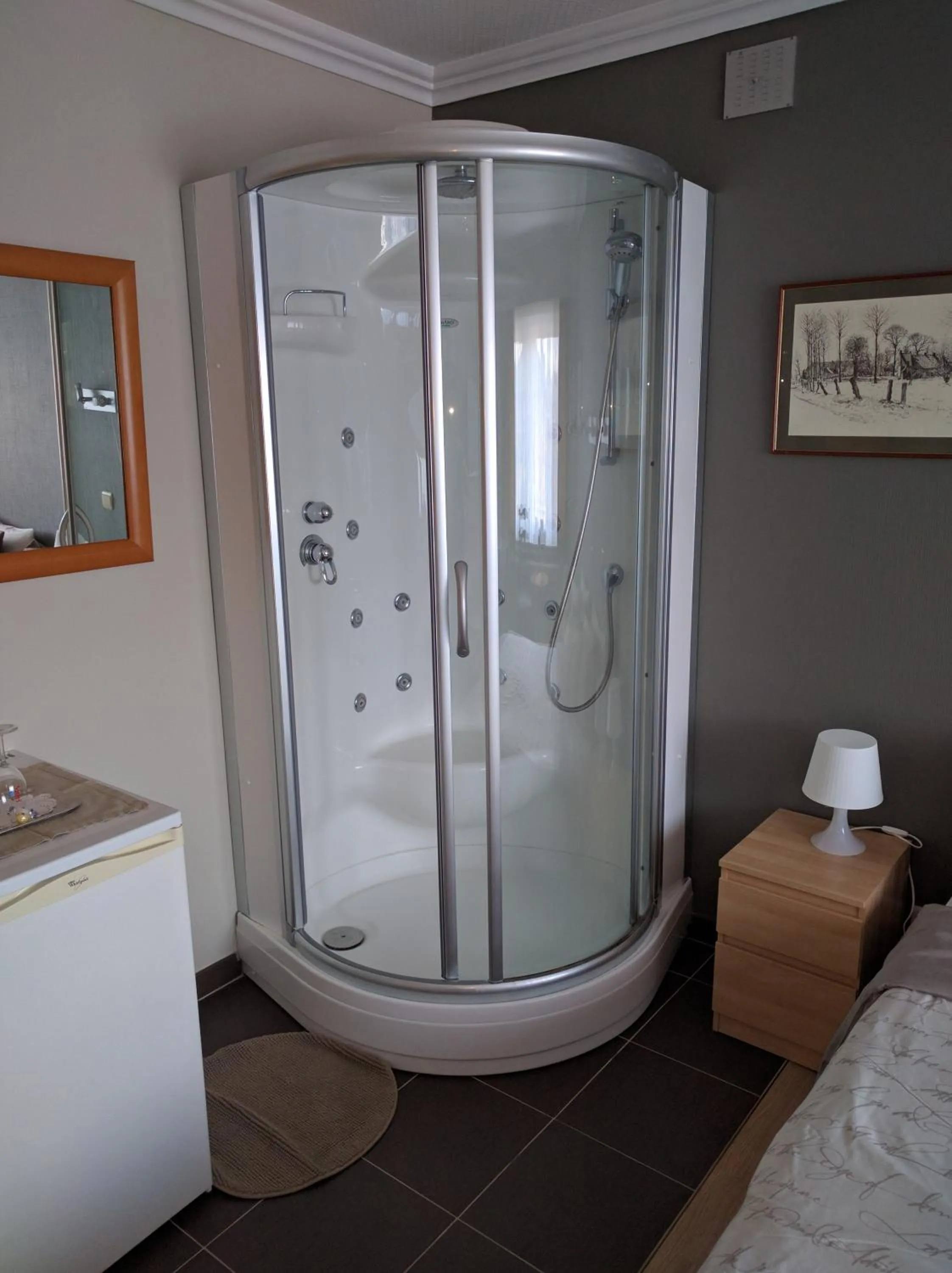 Shower in B&B Vanloo
