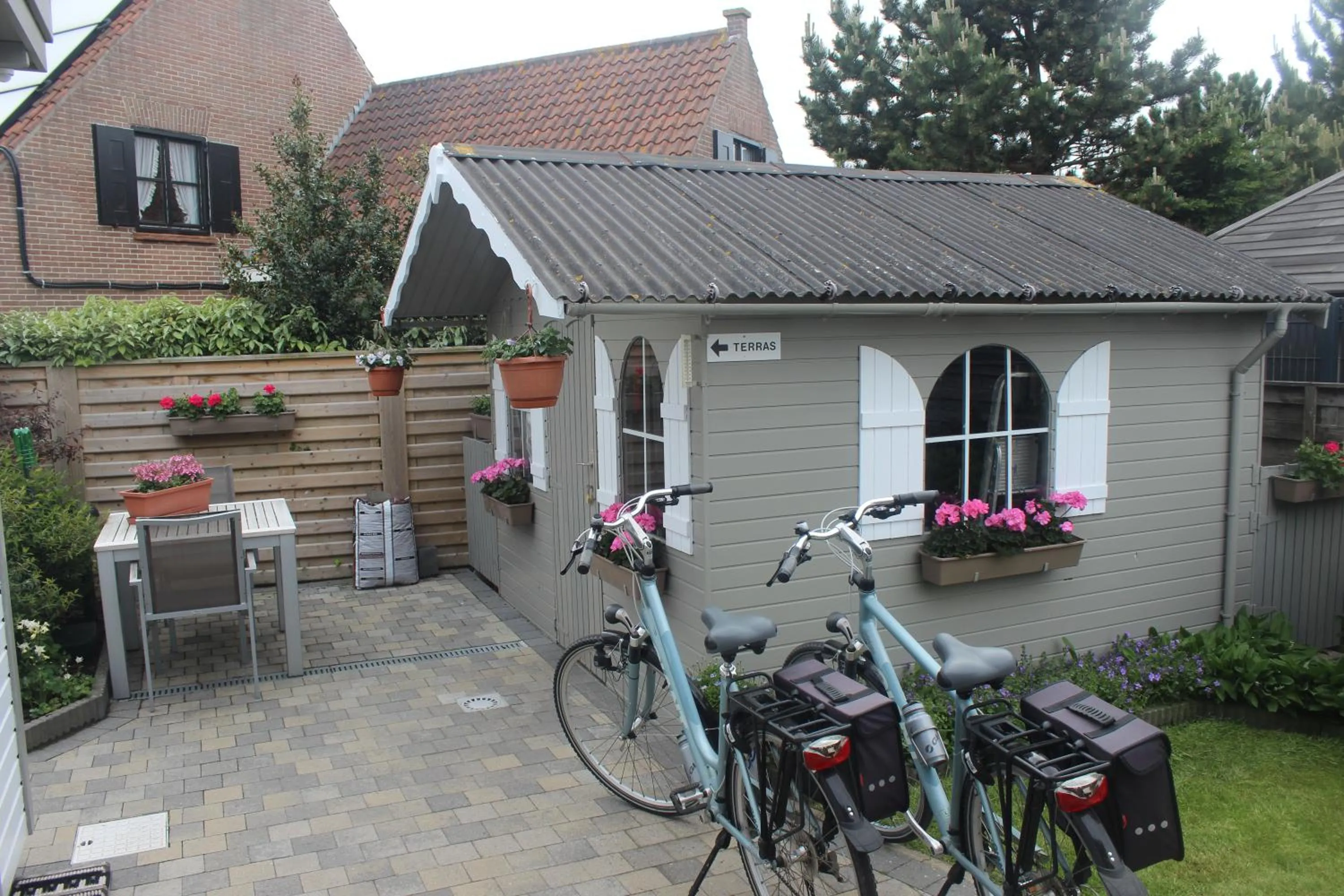 Balcony/Terrace in B&B Vanloo