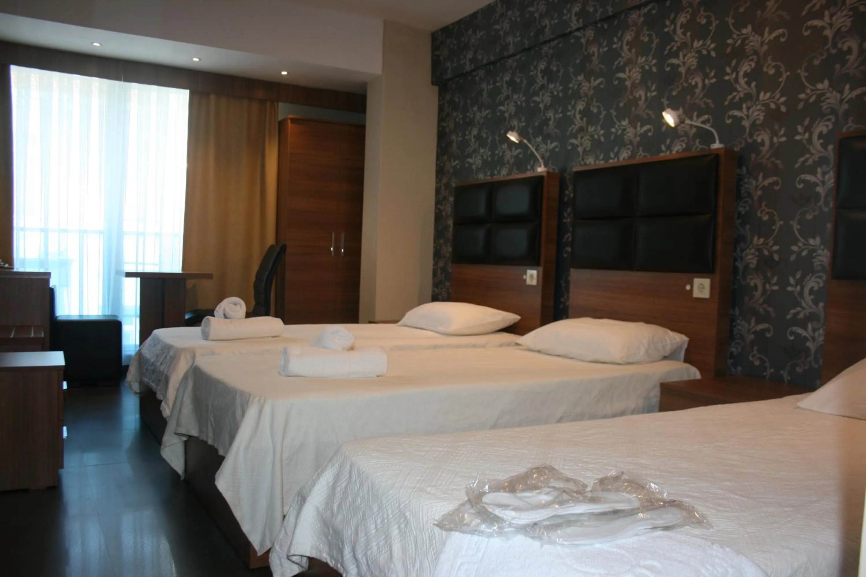 Decorative detail, Bed in Bayraktar Hotel