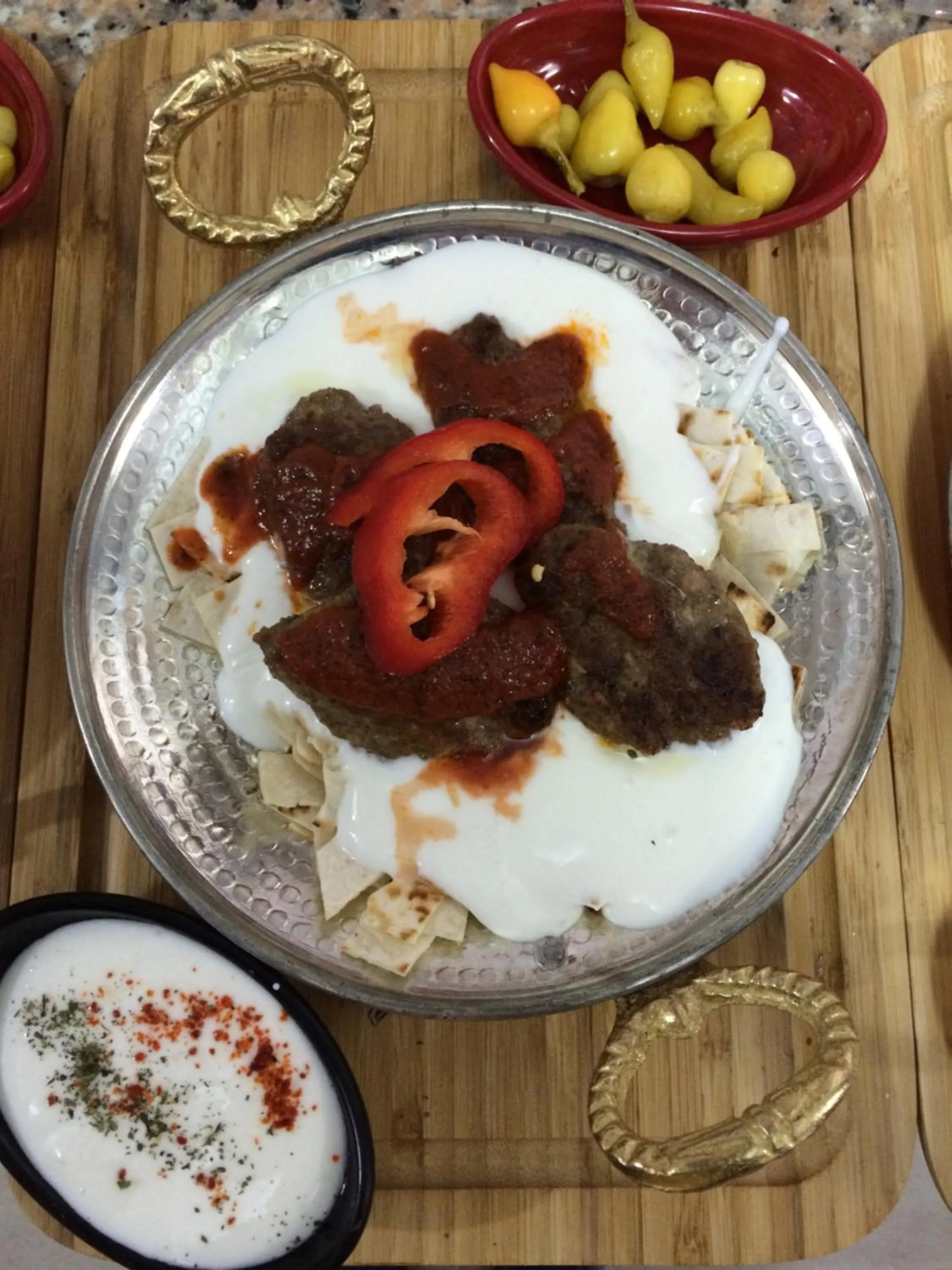 Food close-up in Bayraktar Hotel