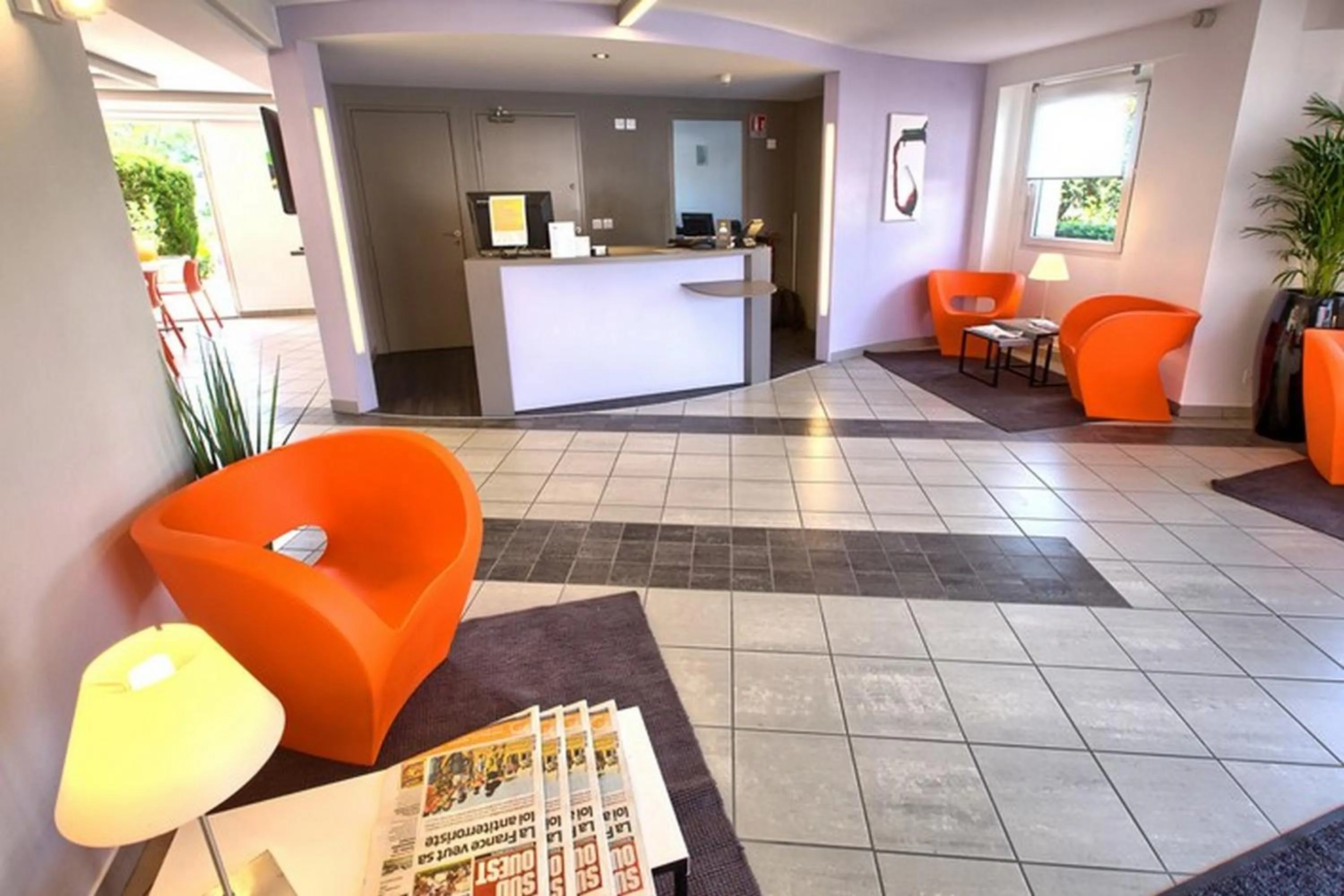 Decorative detail in Hôtel Formules Club 2