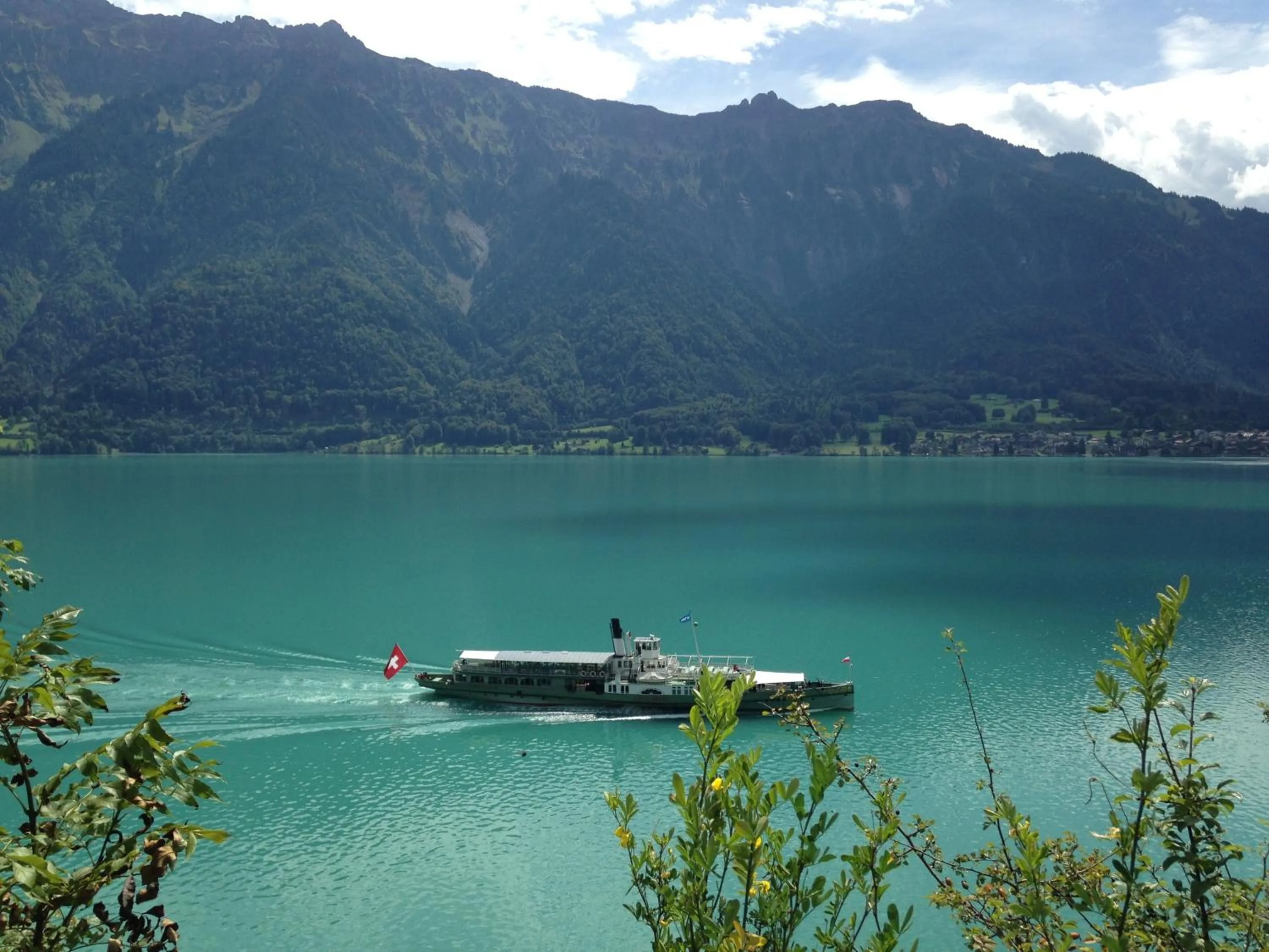 Lake view in Alpina Boutique Hotel Interlaken - Ringgenberg - Adults only !