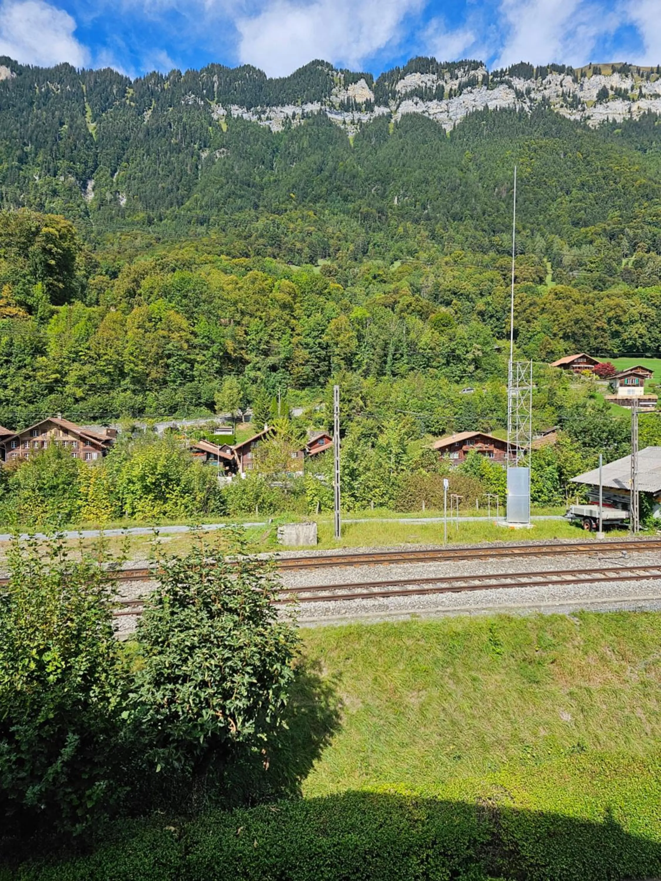 Mountain view in Alpina Boutique Hotel Interlaken - Ringgenberg - Adults only !