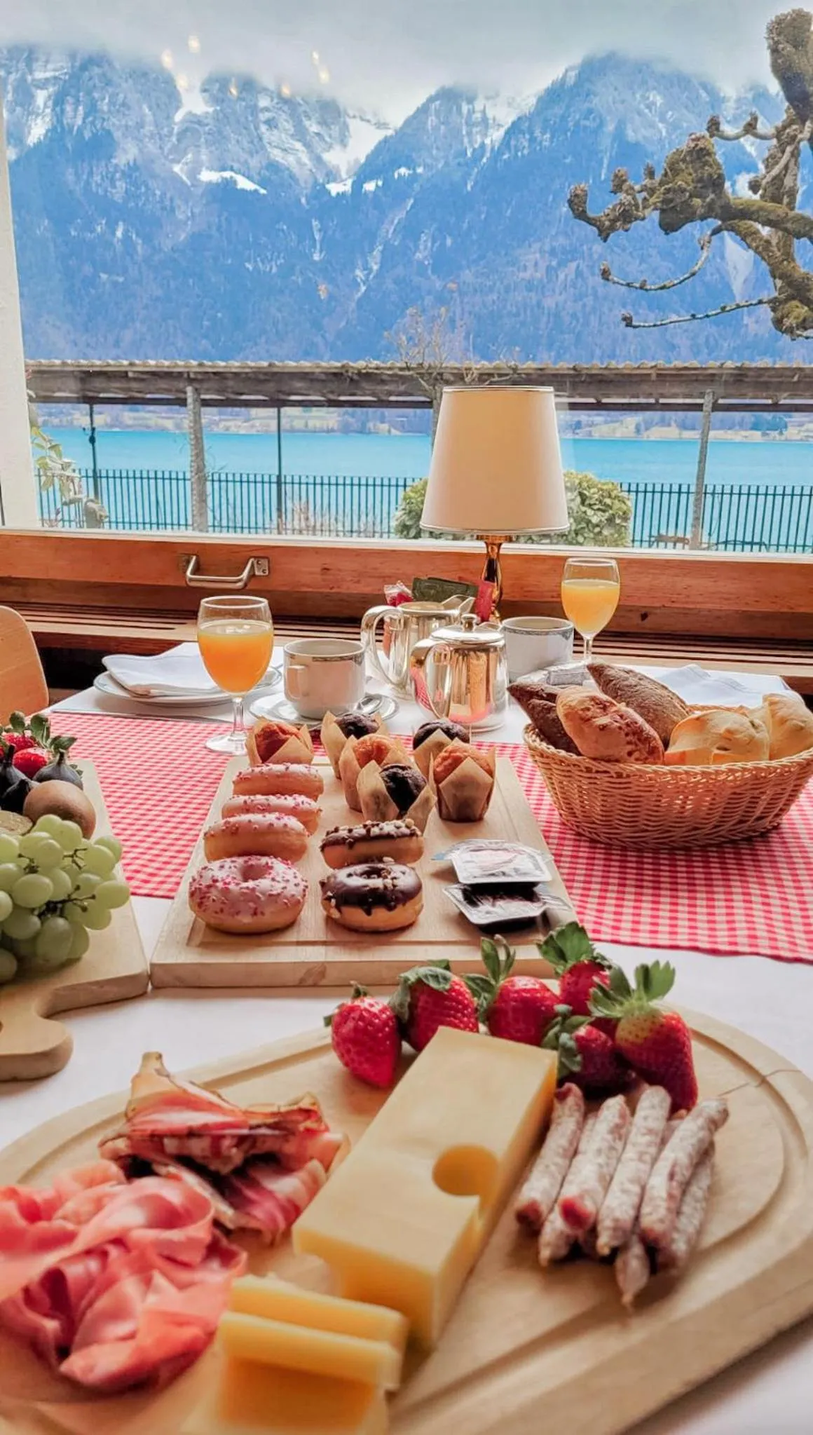 Lake view in Alpina Boutique Hotel Interlaken - Ringgenberg - Adults only !