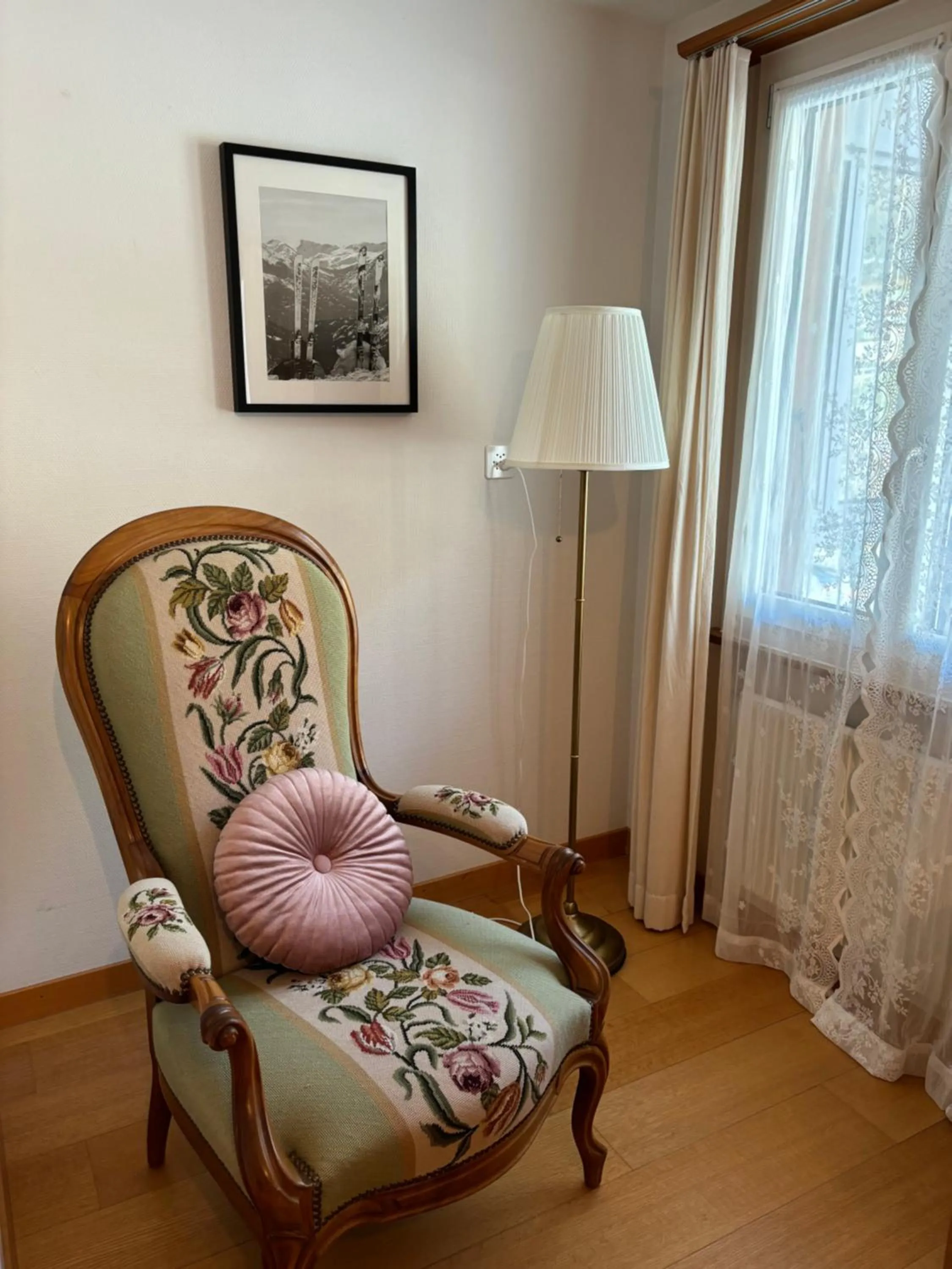 Seating area in Alpina Boutique Hotel Interlaken - Ringgenberg - Adults only !