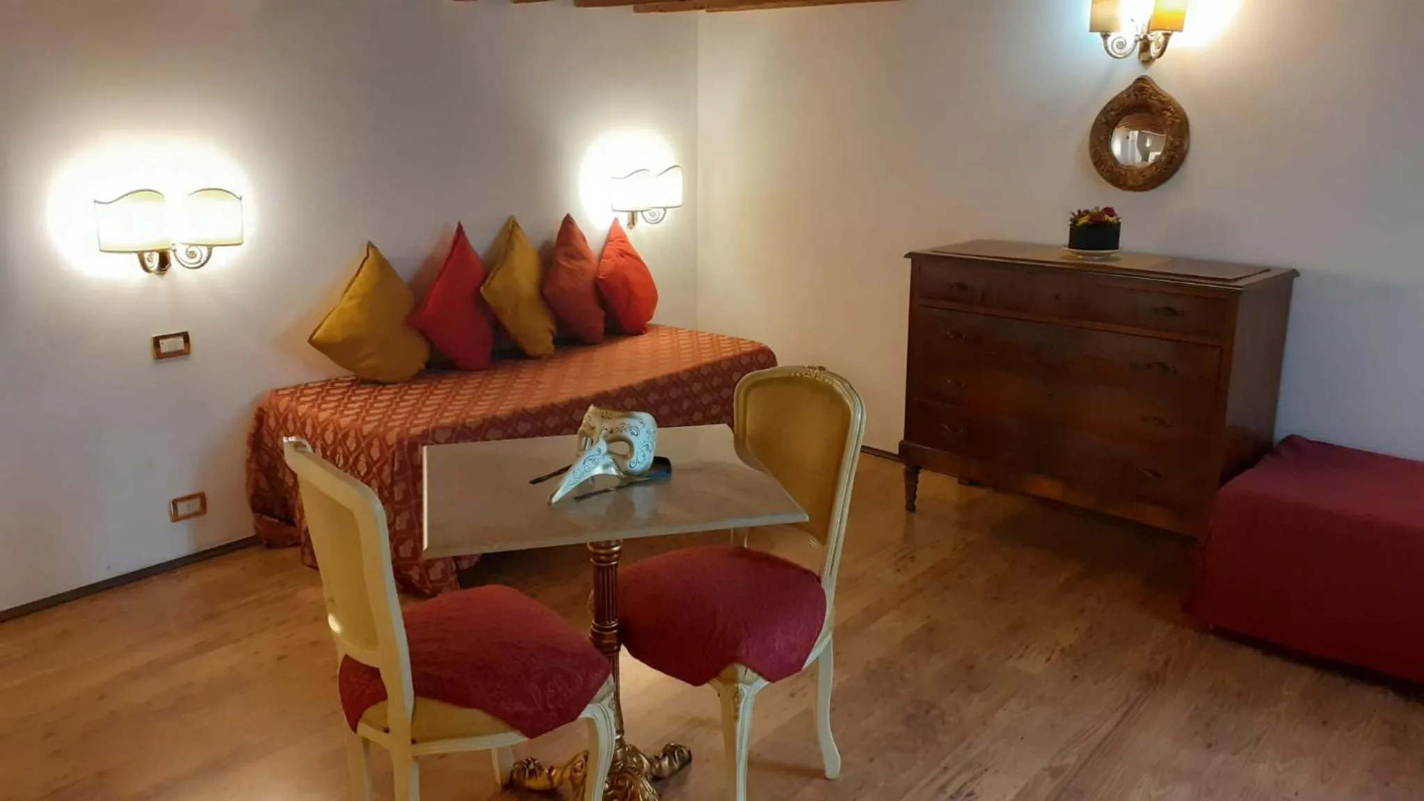 Living room in Locanda Barbarigo