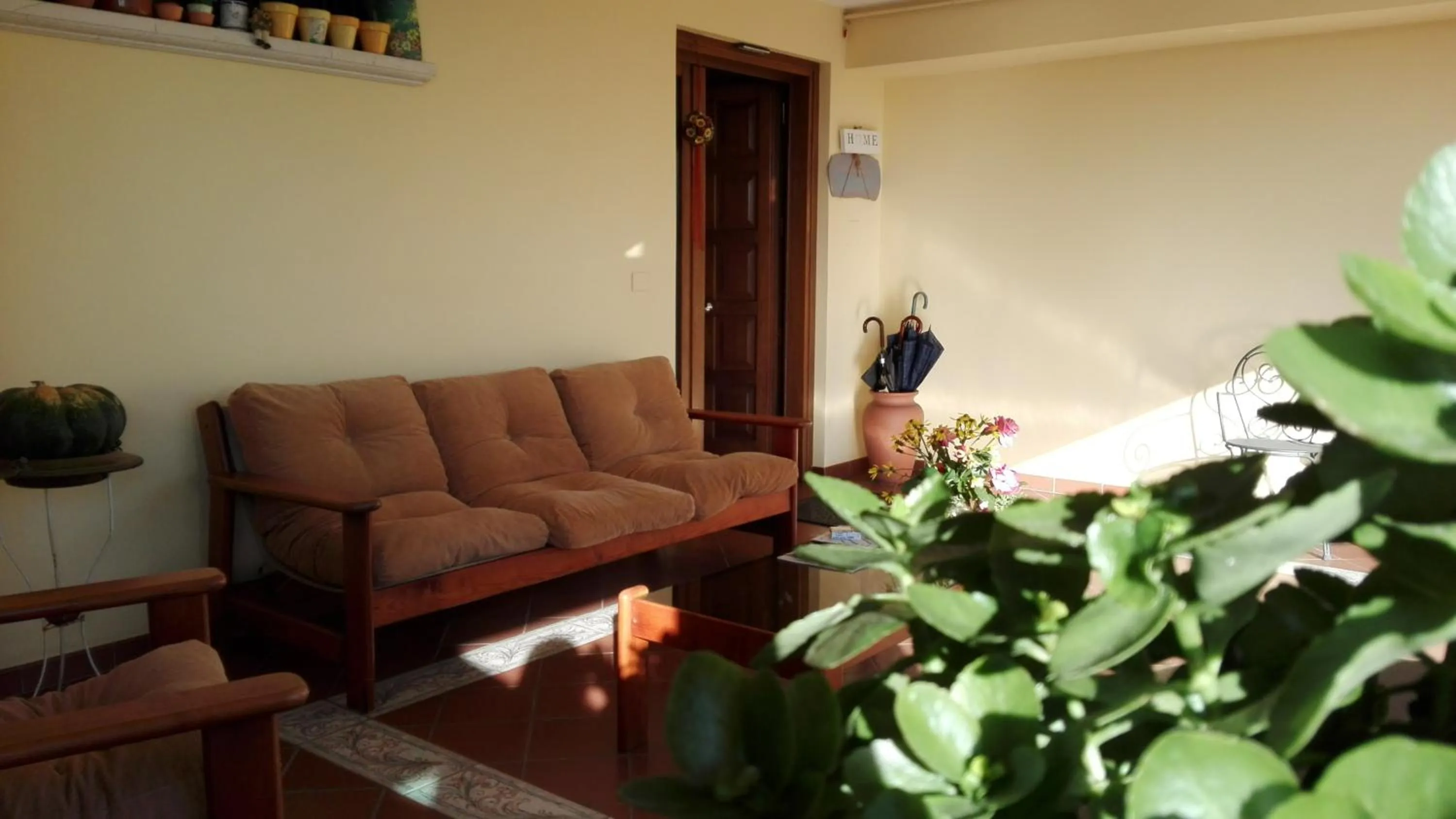 Seating area in Casa Iovara