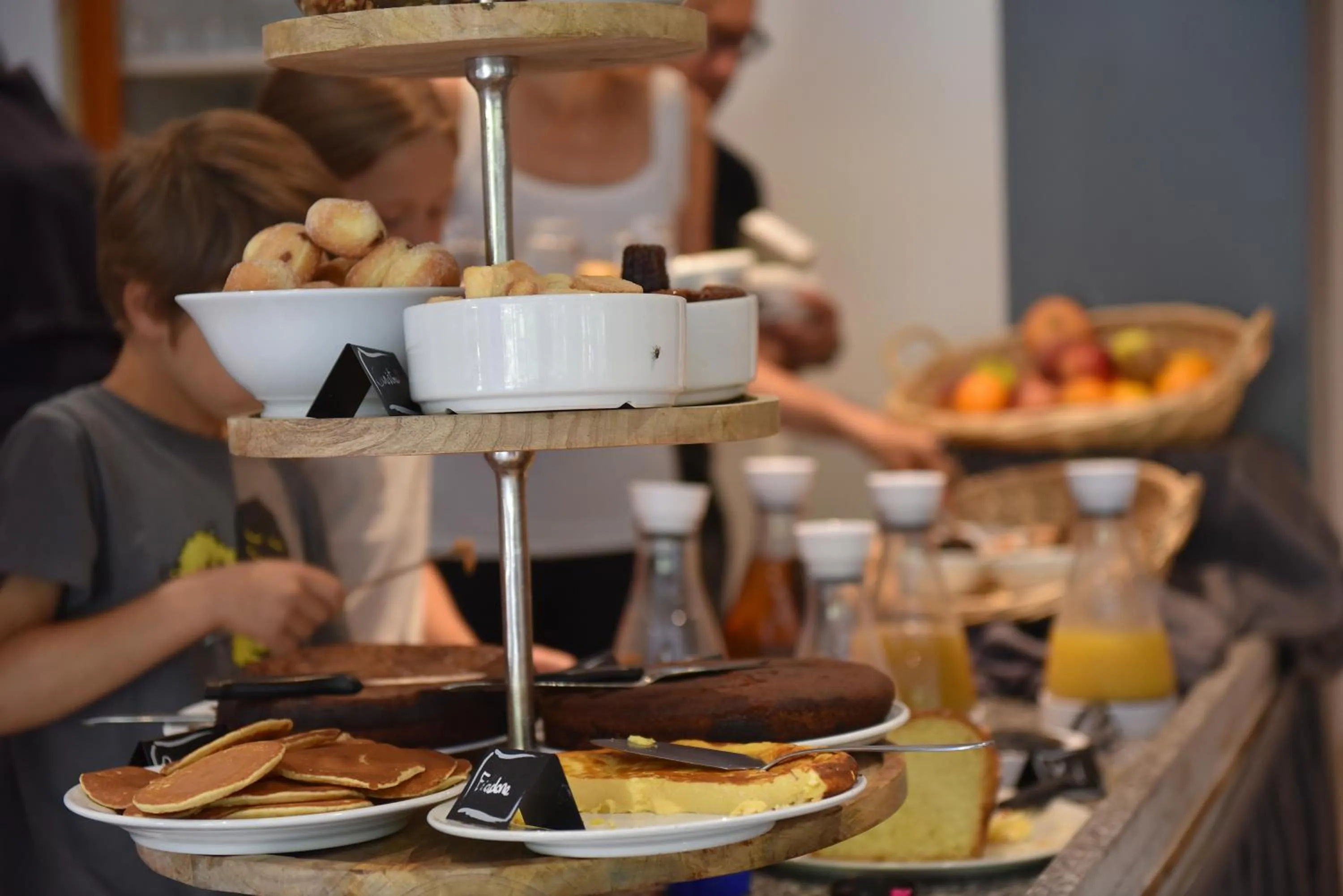 Breakfast in Hotel Arena le Refuge