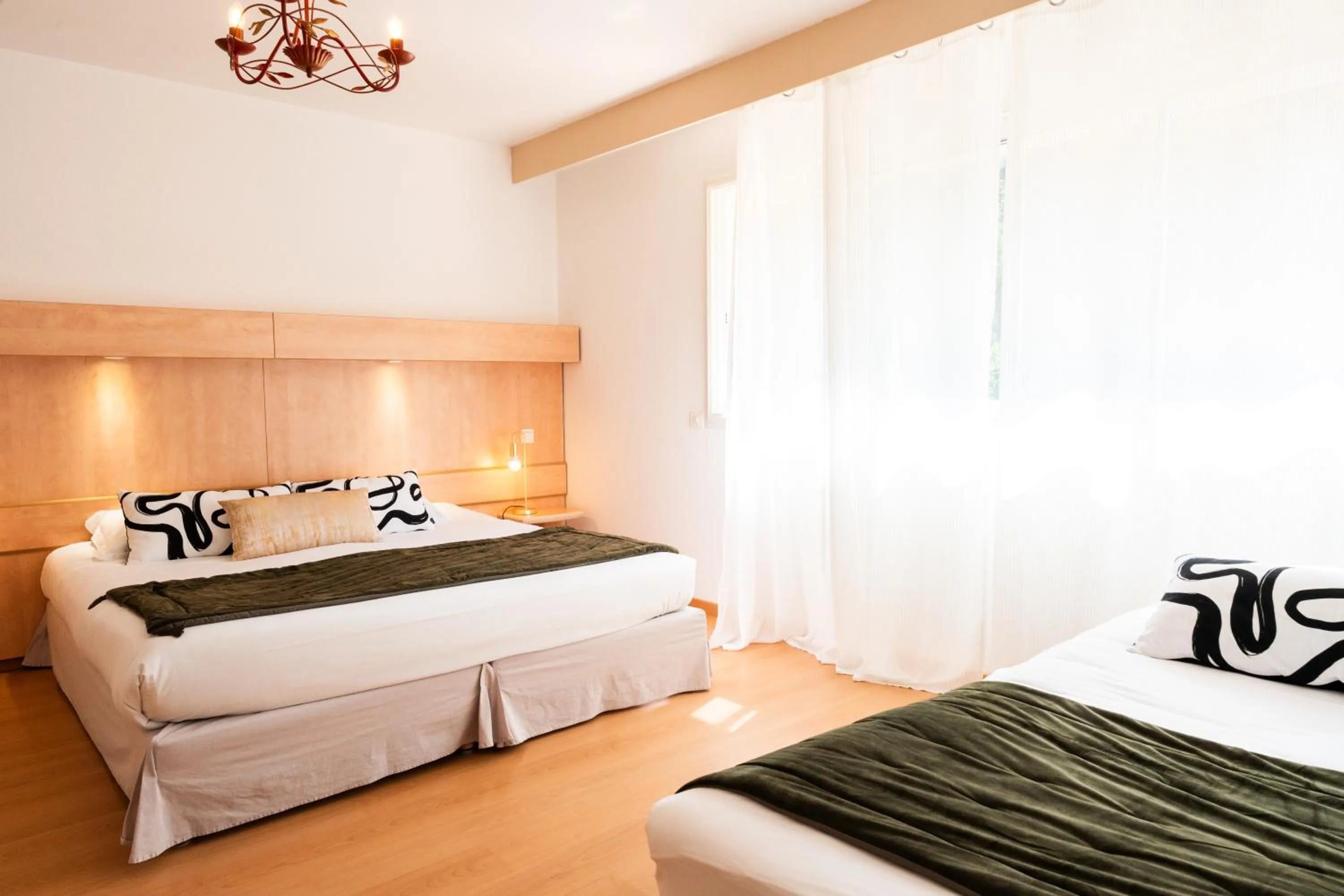 Bed in Hotel Arena le Refuge