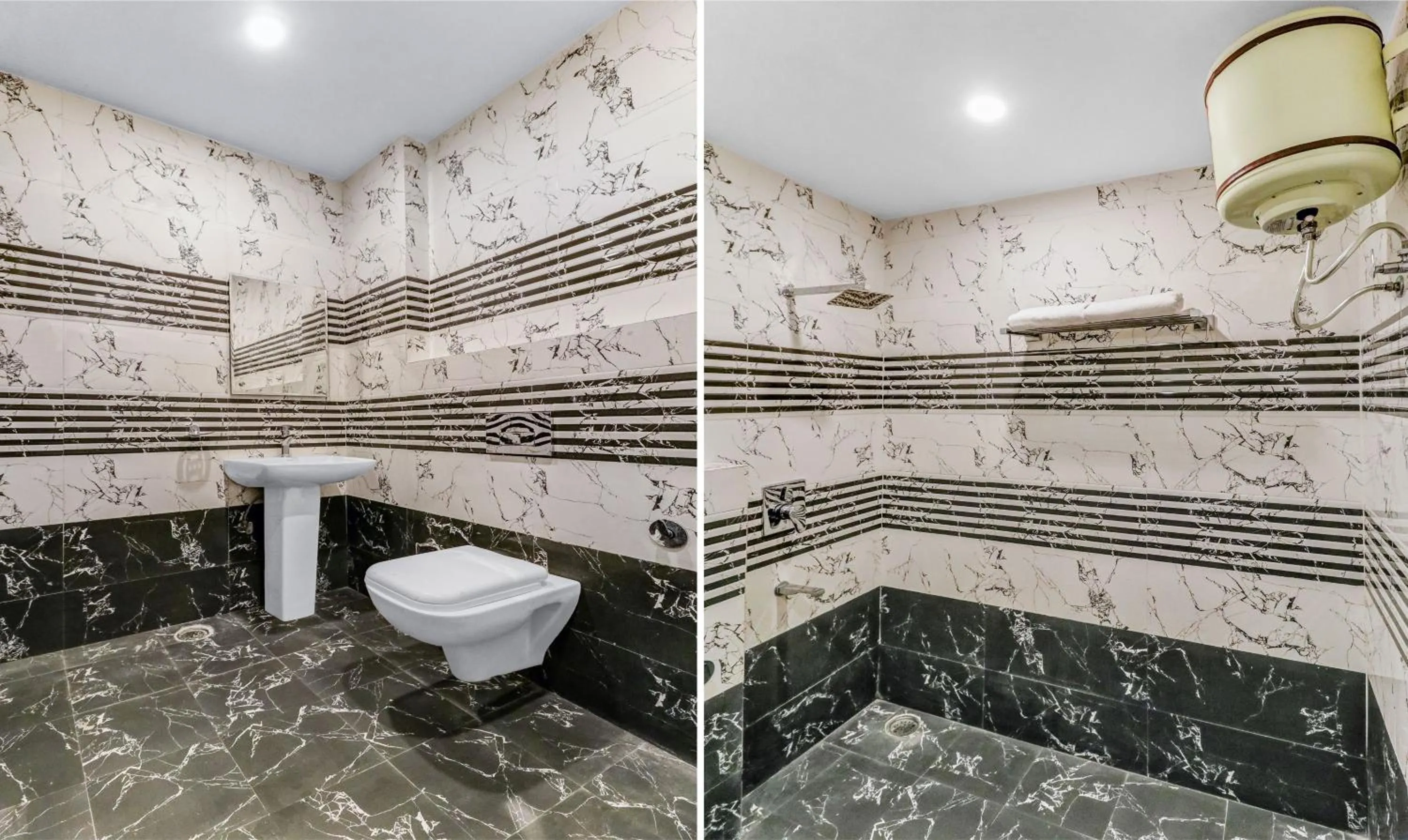 Shower in Hotel Royal Residency Near ISBT-Max Hospital Mohali Chandigarh