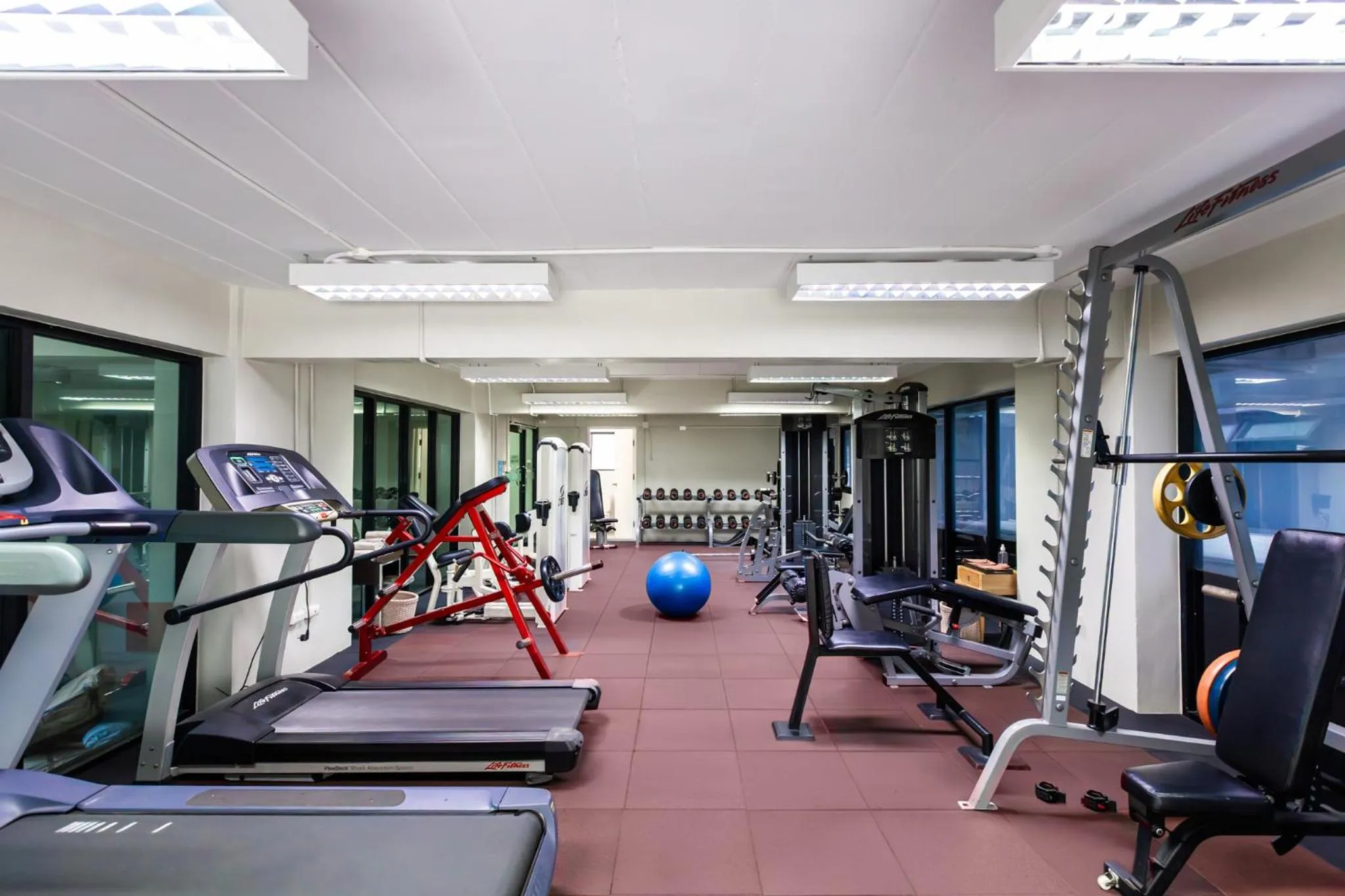 Fitness centre/facilities in Annex Lumpini Bangkok