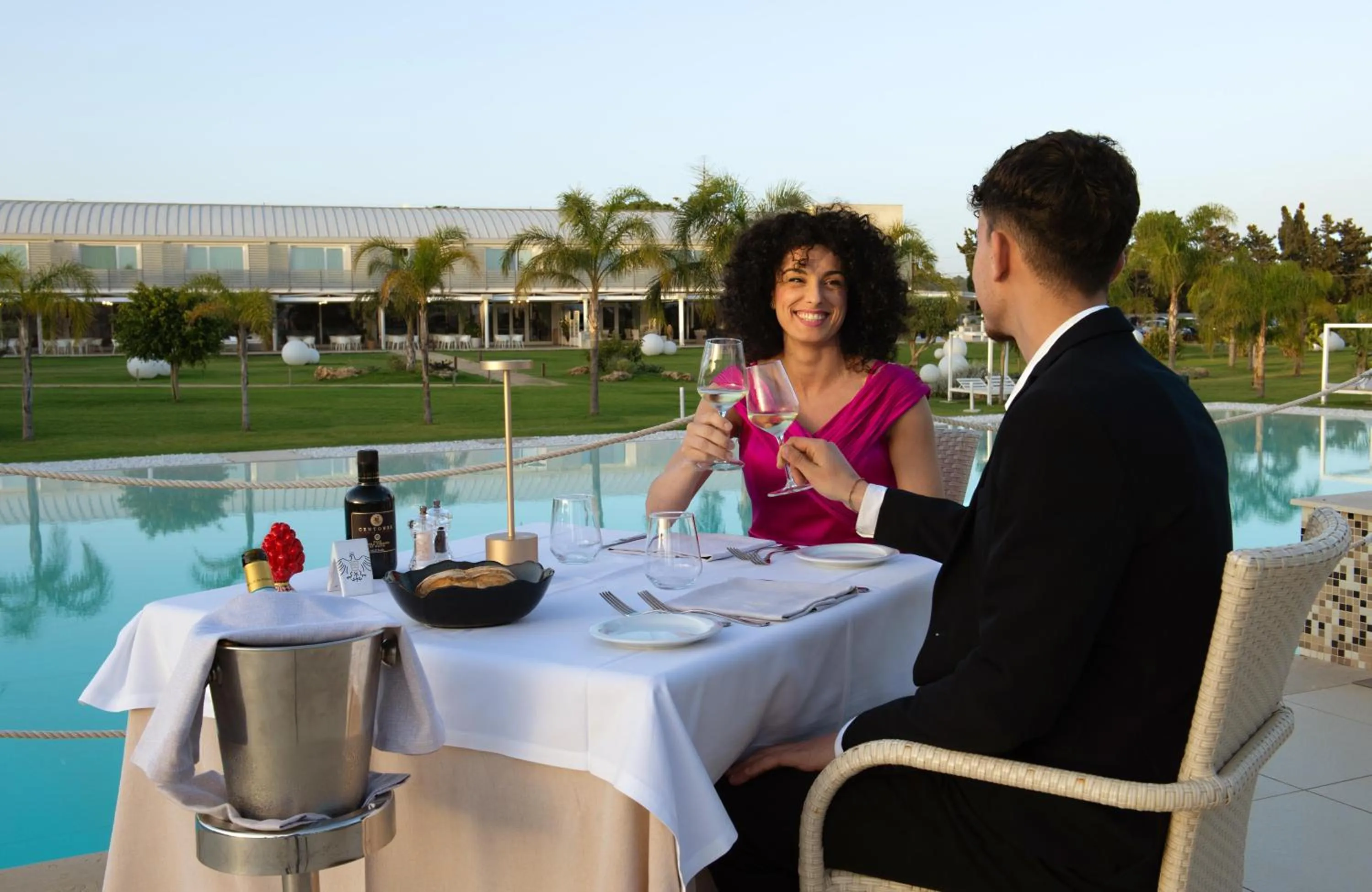 Balcony/Terrace in Wellness Spa Hotel Principe Fitalia