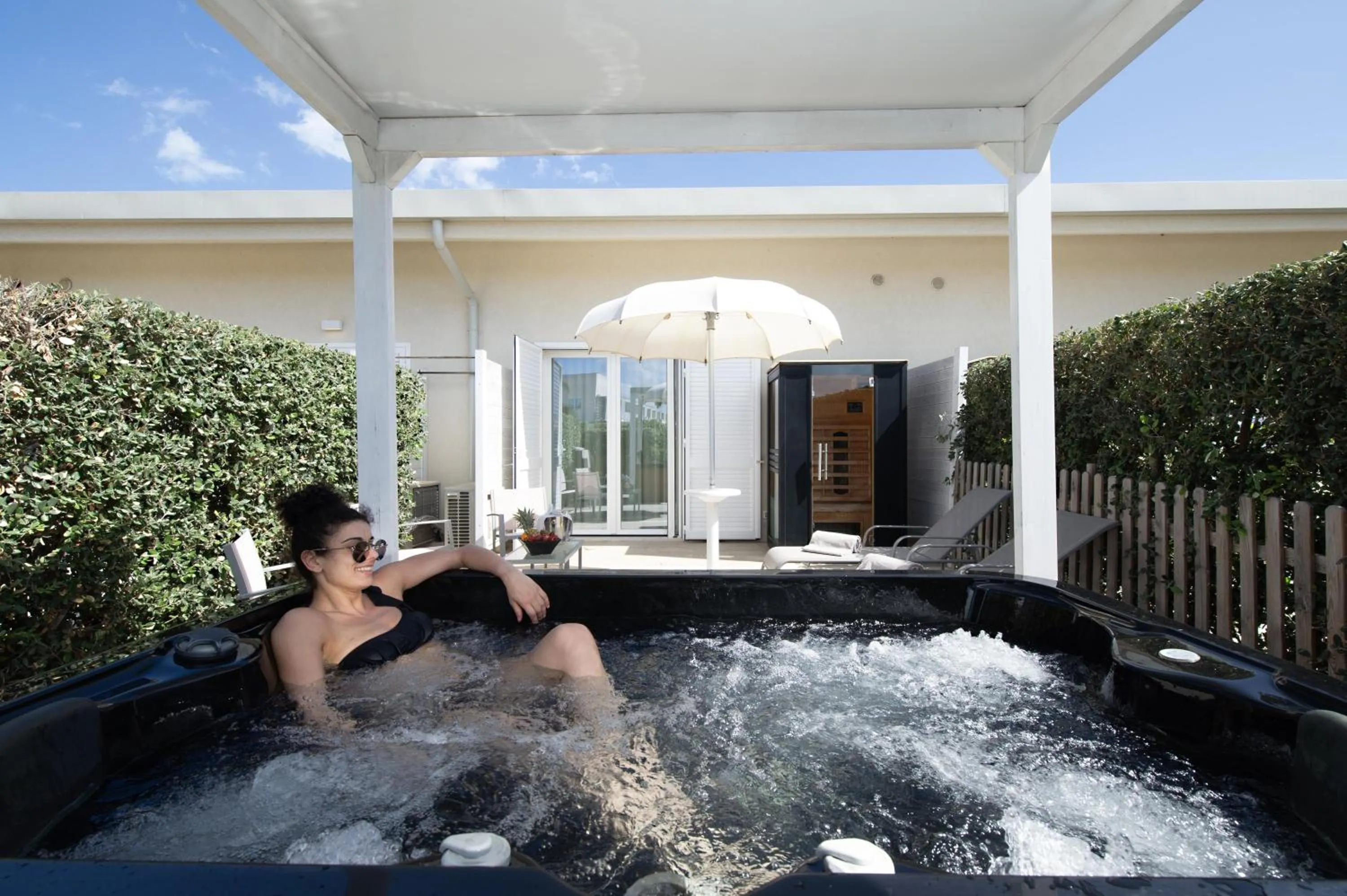 Balcony/Terrace in Wellness Spa Hotel Principe Fitalia