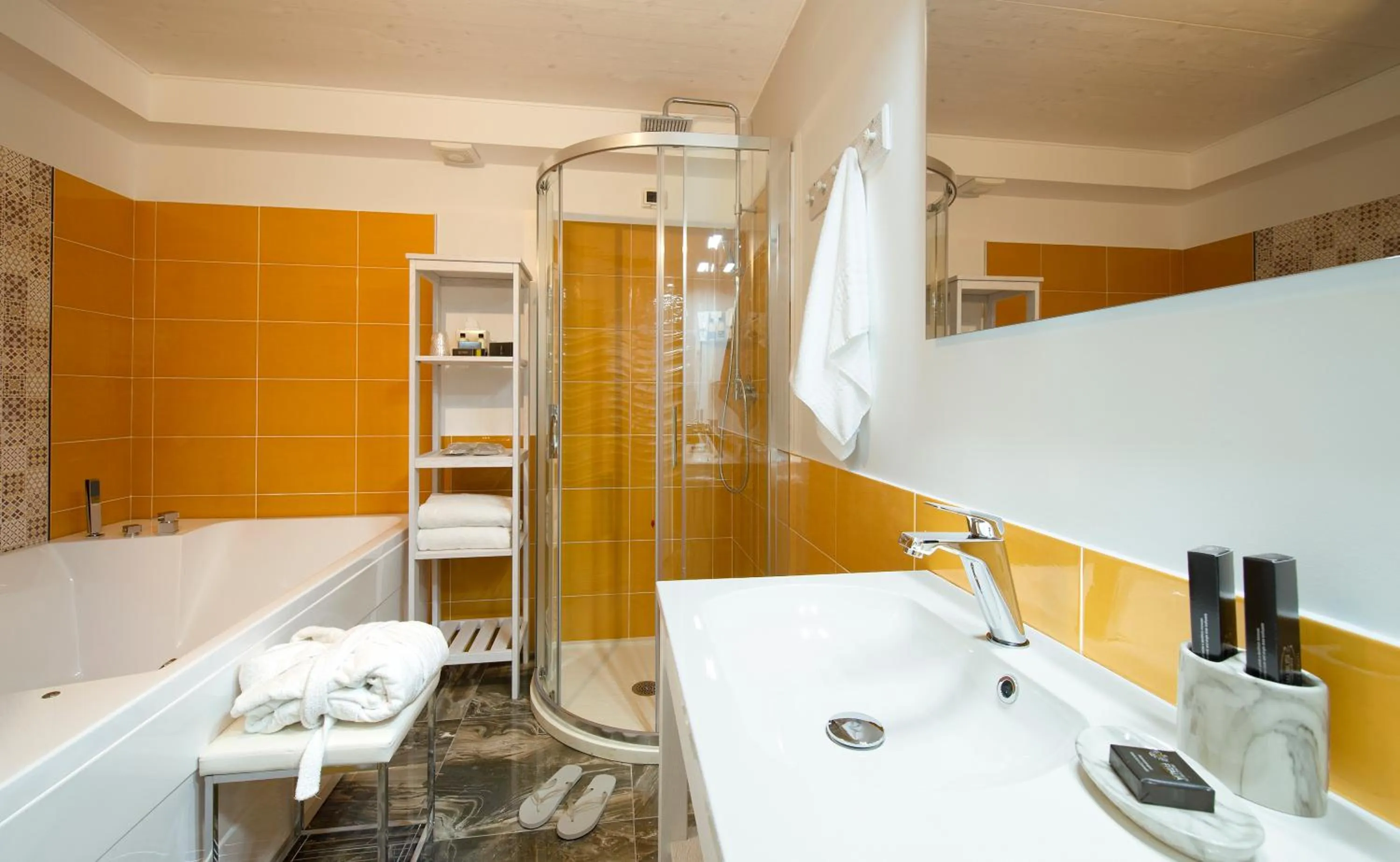 Bathroom in Wellness Spa Hotel Principe Fitalia
