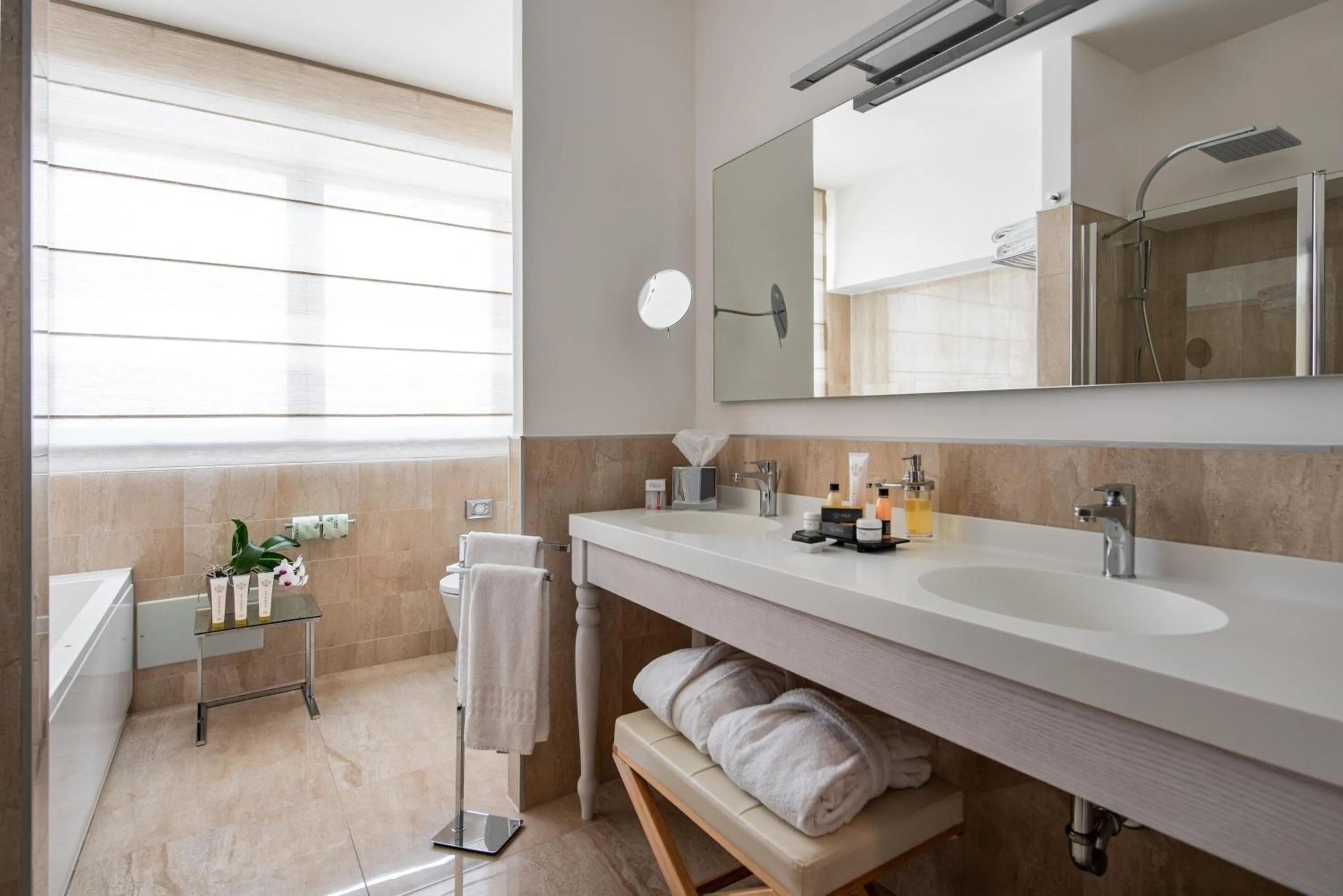 Bathroom in Wellness Spa Hotel Principe Fitalia