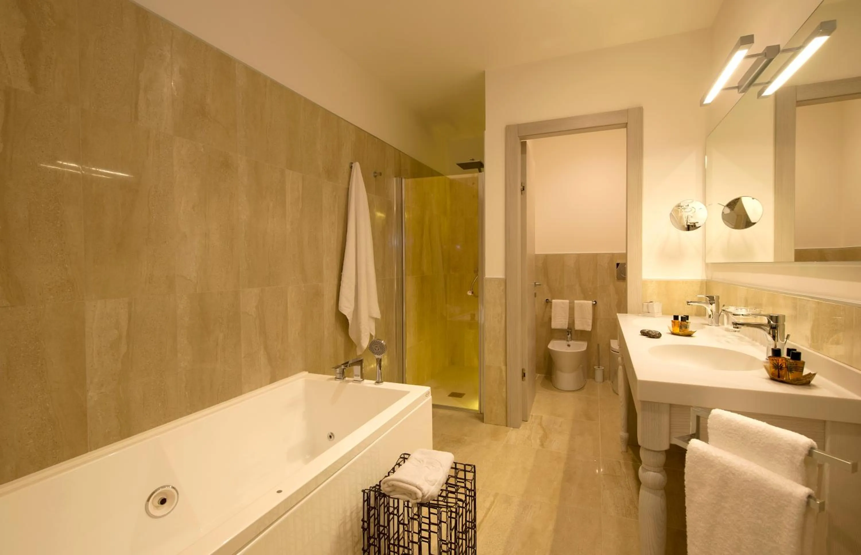 Bathroom in Wellness Spa Hotel Principe Fitalia