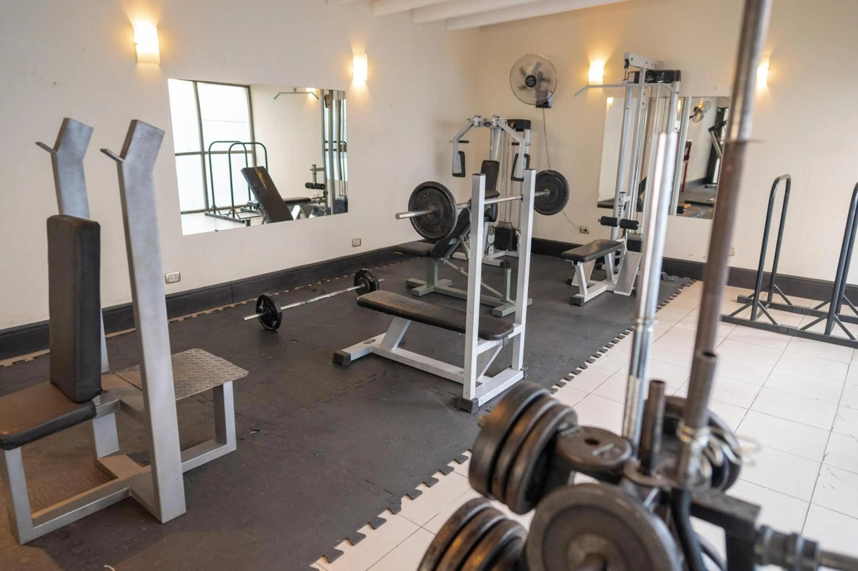 Fitness centre/facilities in Premium Tower Suites Mendoza
