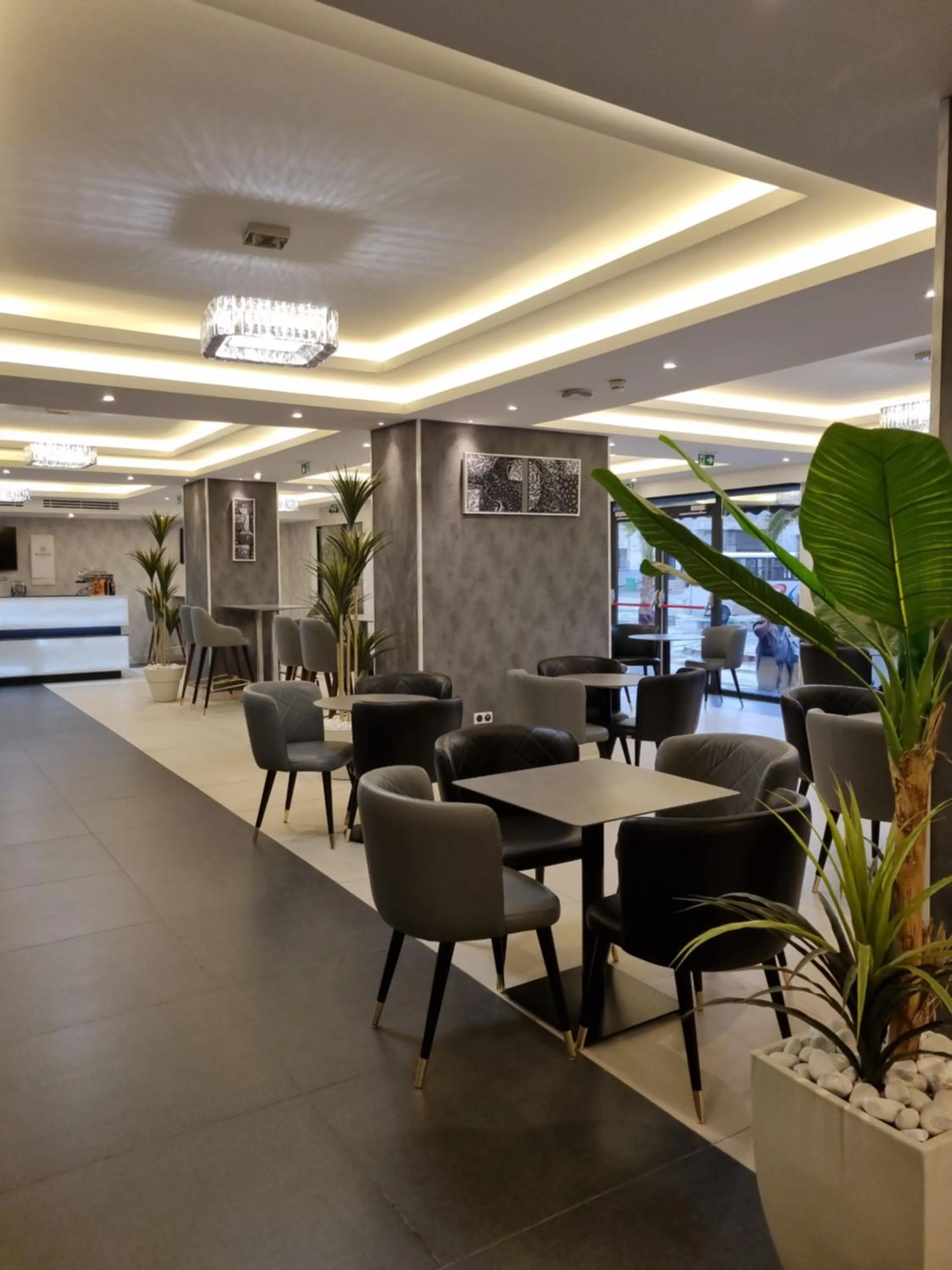 Lobby or reception in El Aziz Inn