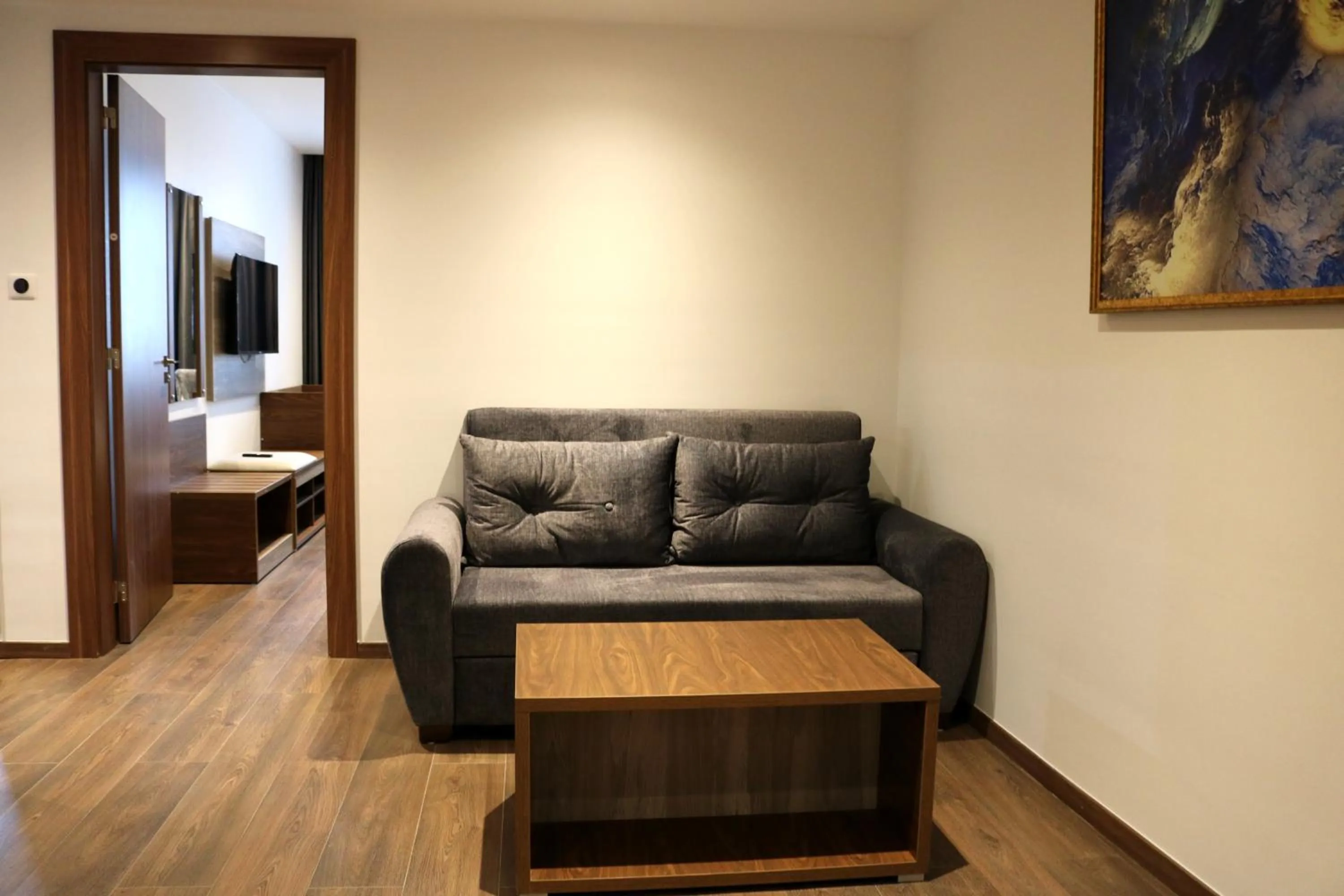 Living room in El Aziz Inn