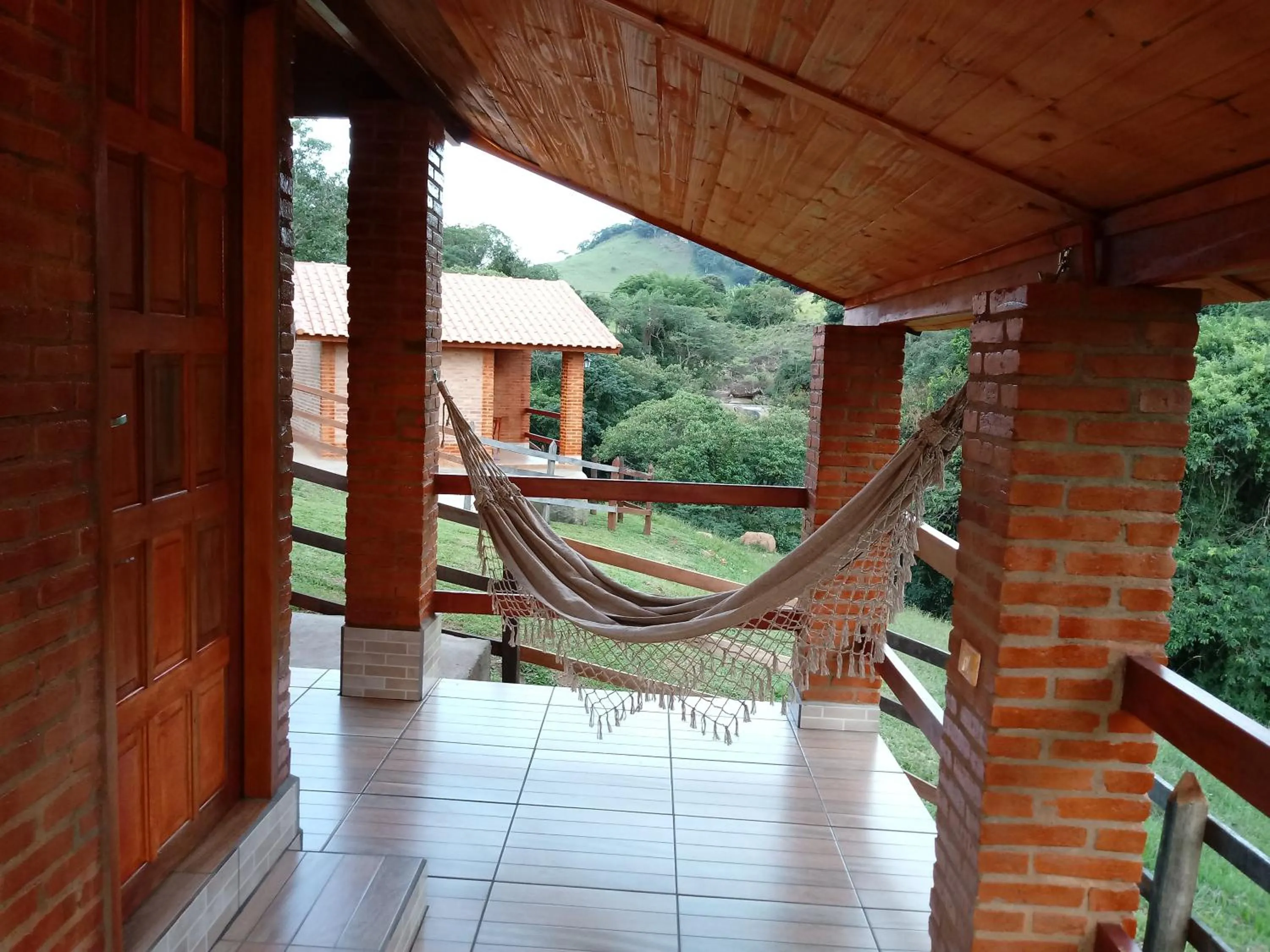 Patio in Chalés Pedacim du Céu