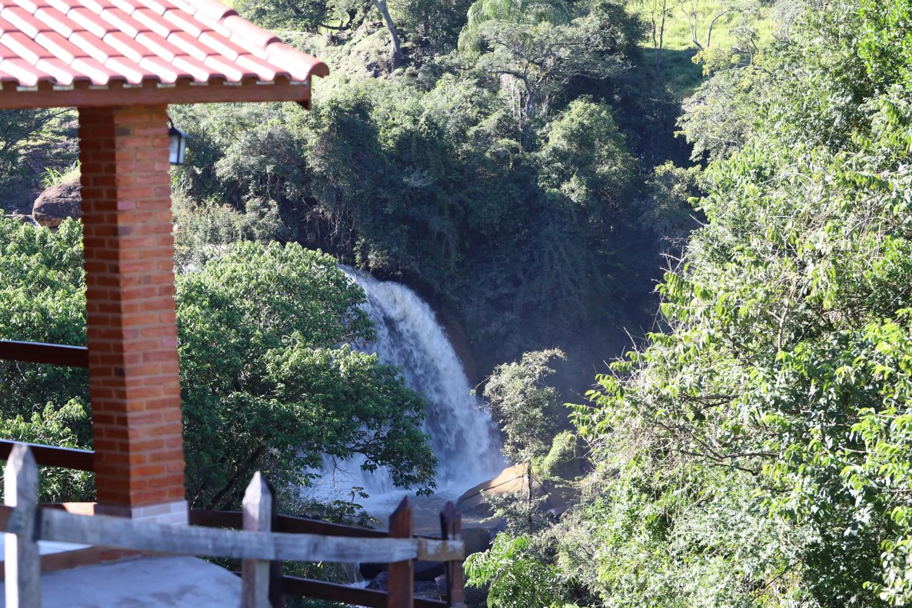View (from property/room) in Chalés Pedacim du Céu