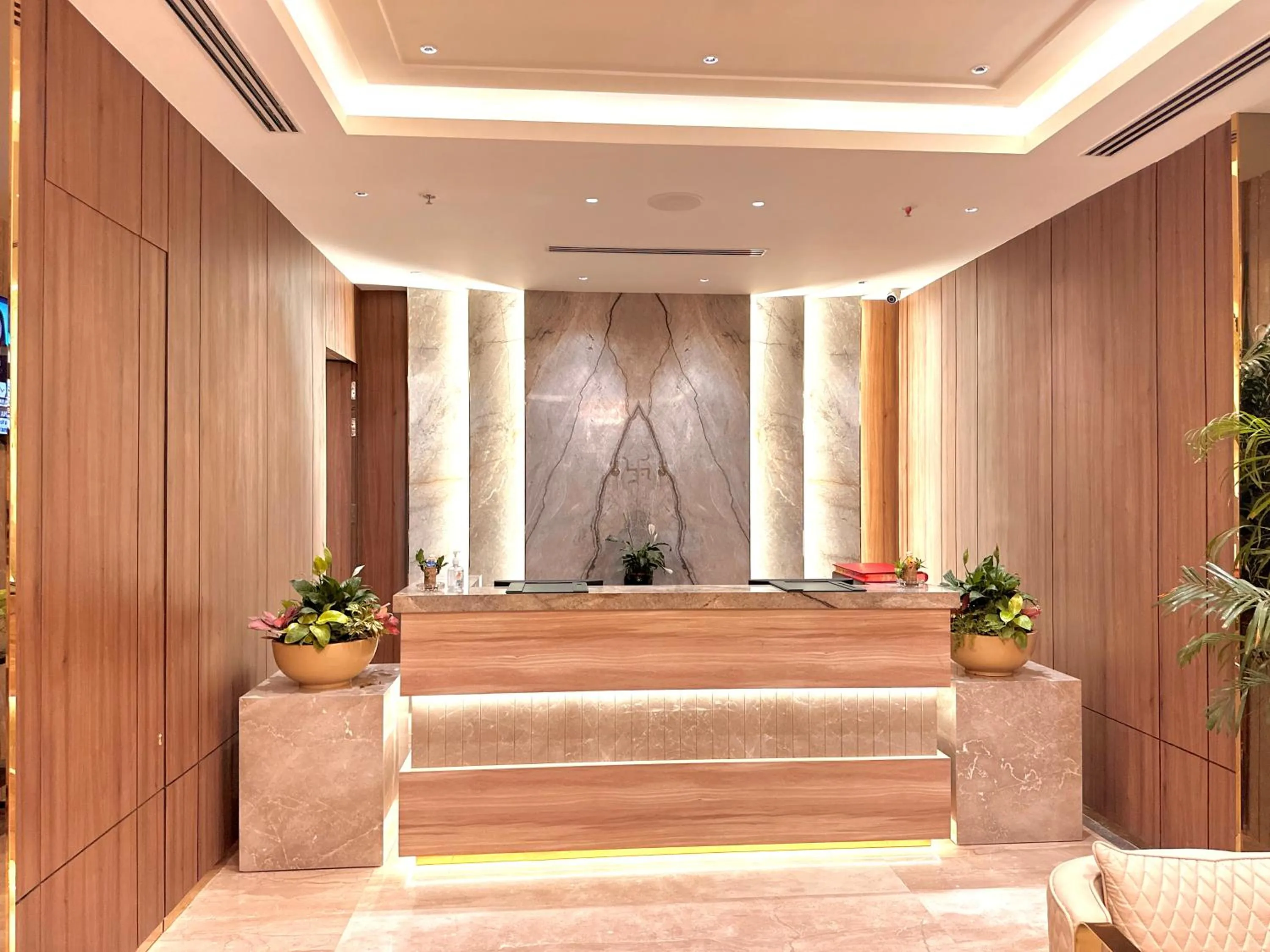 Lobby or reception in ASTER GRAND BY ZENQ Saket