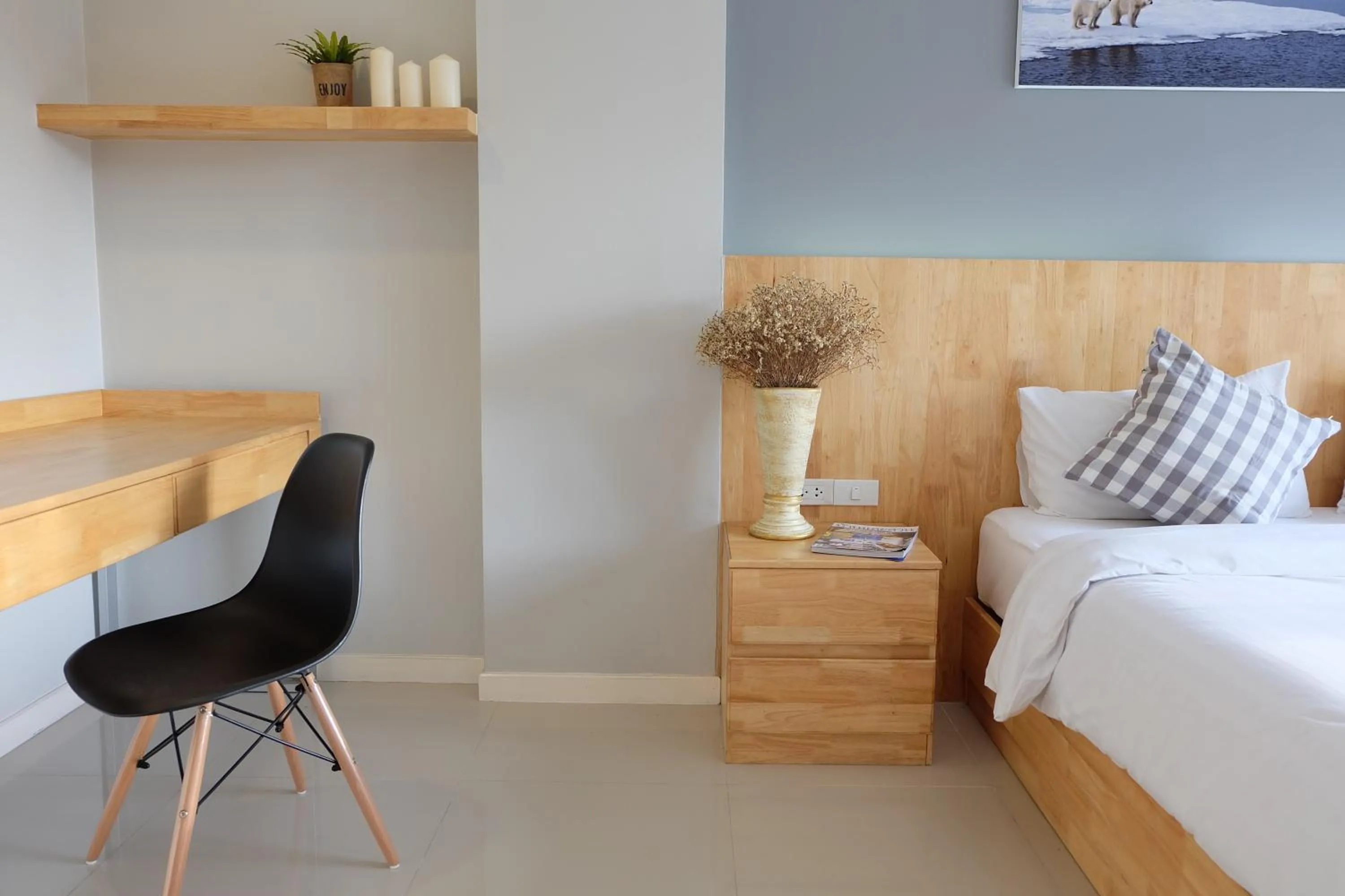 Bed in Interpark Hotel & Residence, Eastern Seaboard Rayong