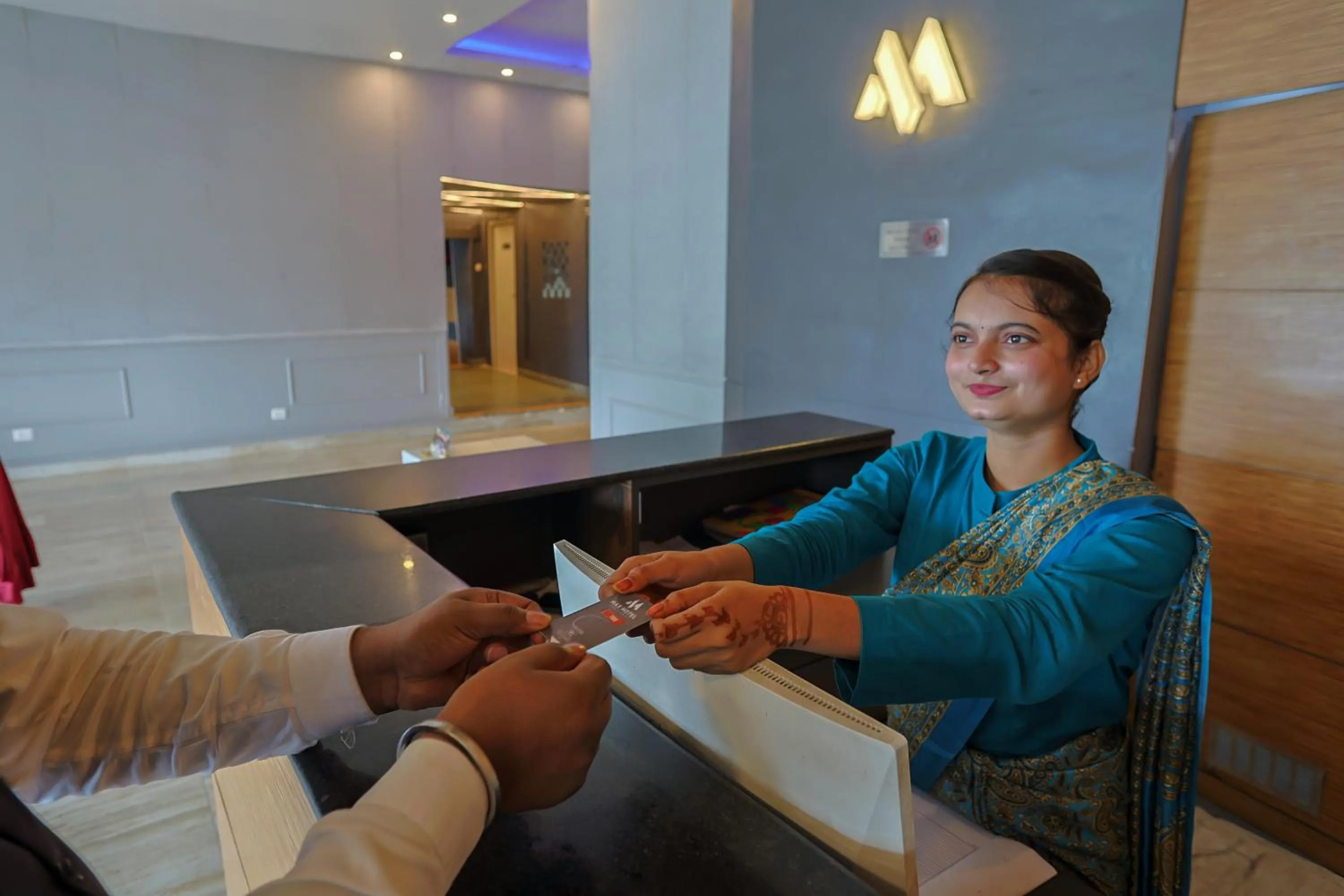 Lobby or reception in Max Hotels Prayagraj