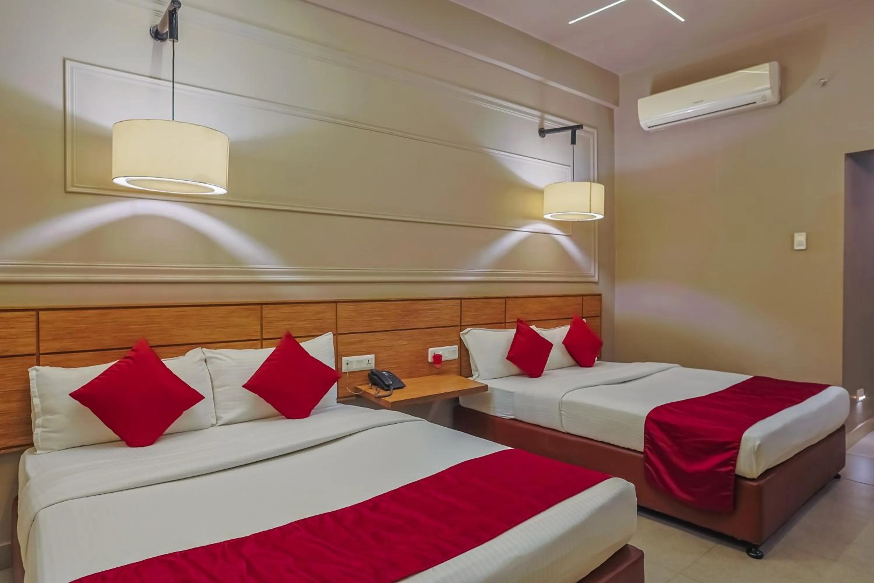 Property building, Bed in Max Hotels Prayagraj