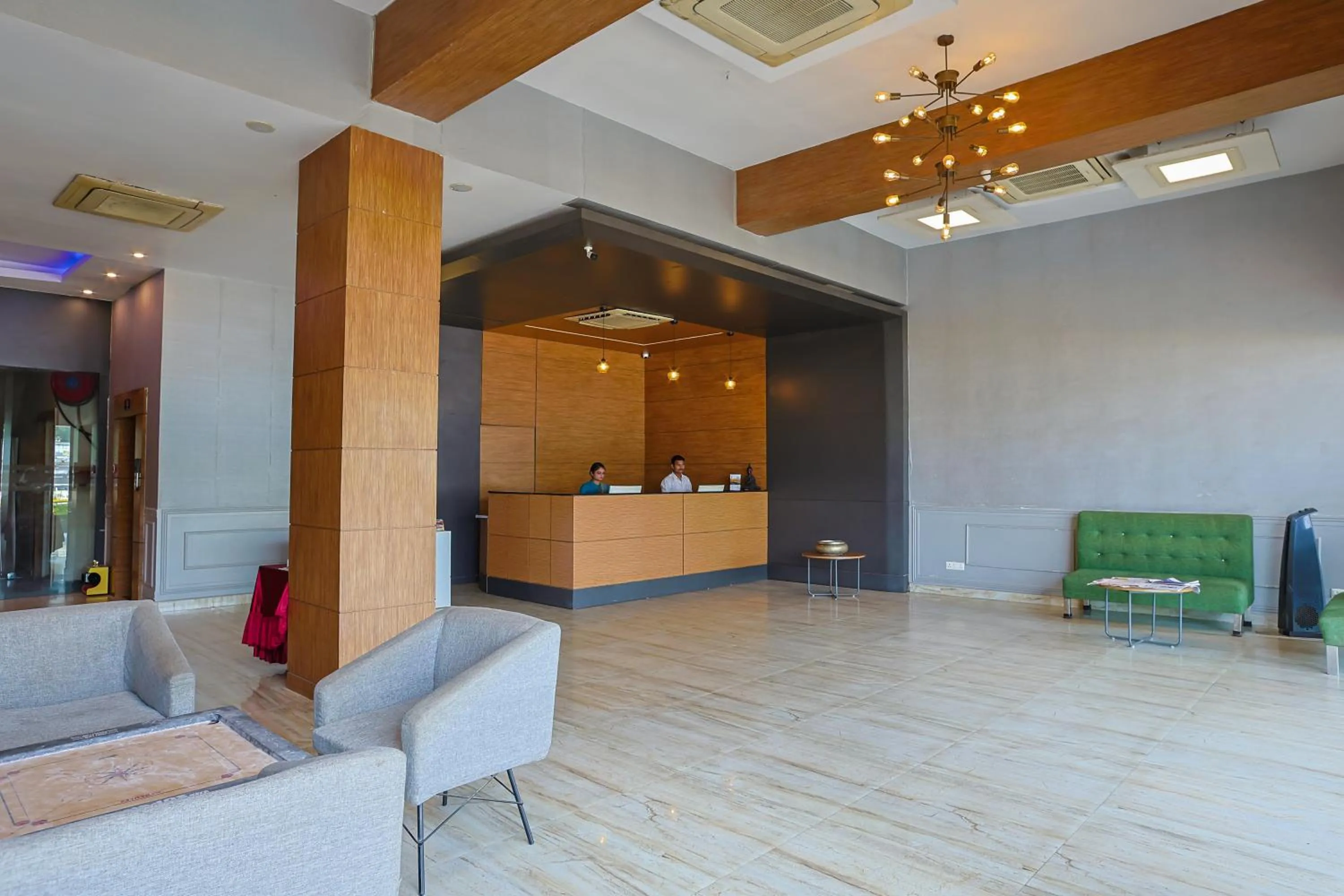 Lobby or reception in Max Hotels Prayagraj