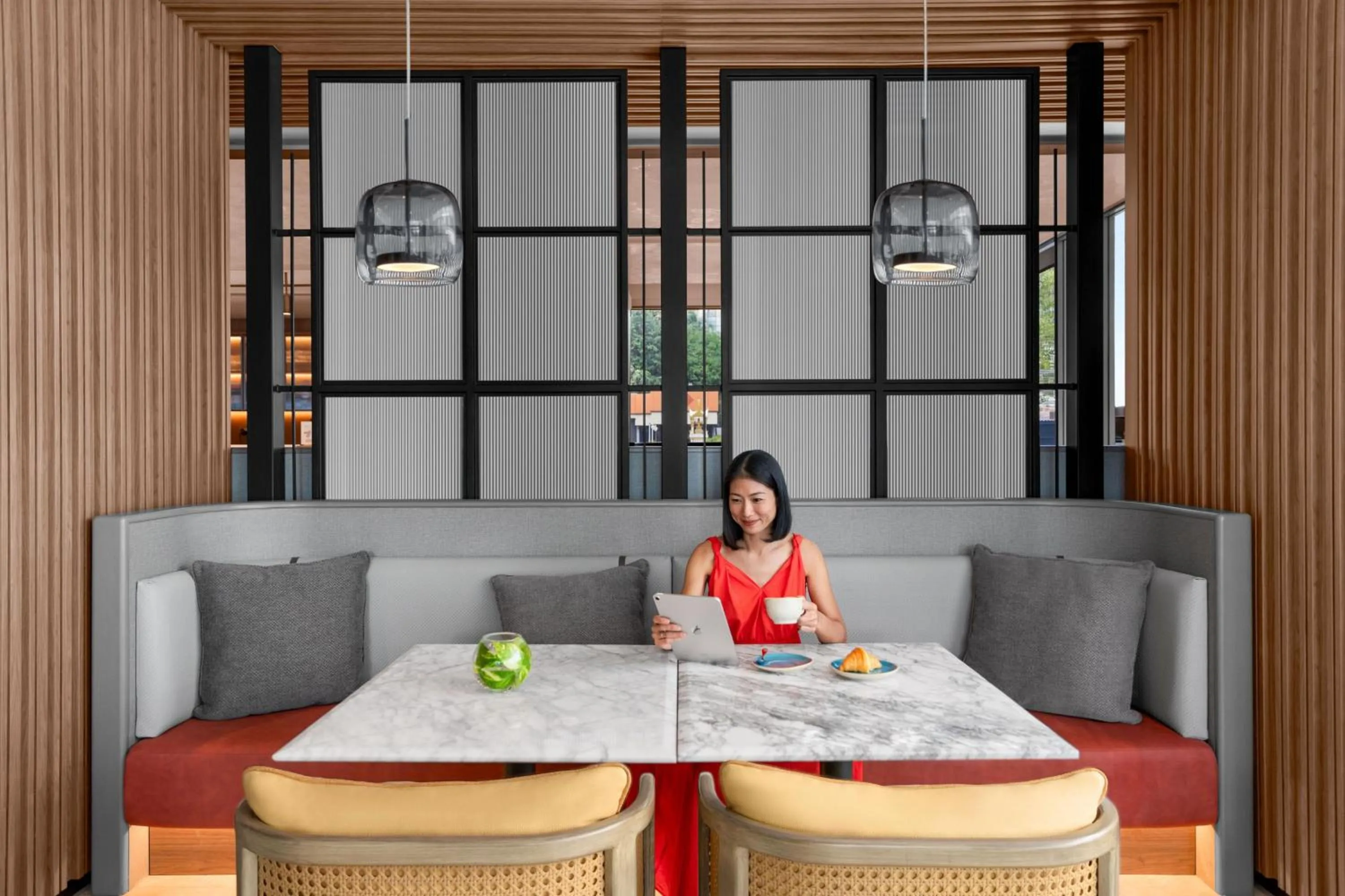 Restaurant/places to eat in Courtyard by Marriott Bangkok Sukhumvit 20